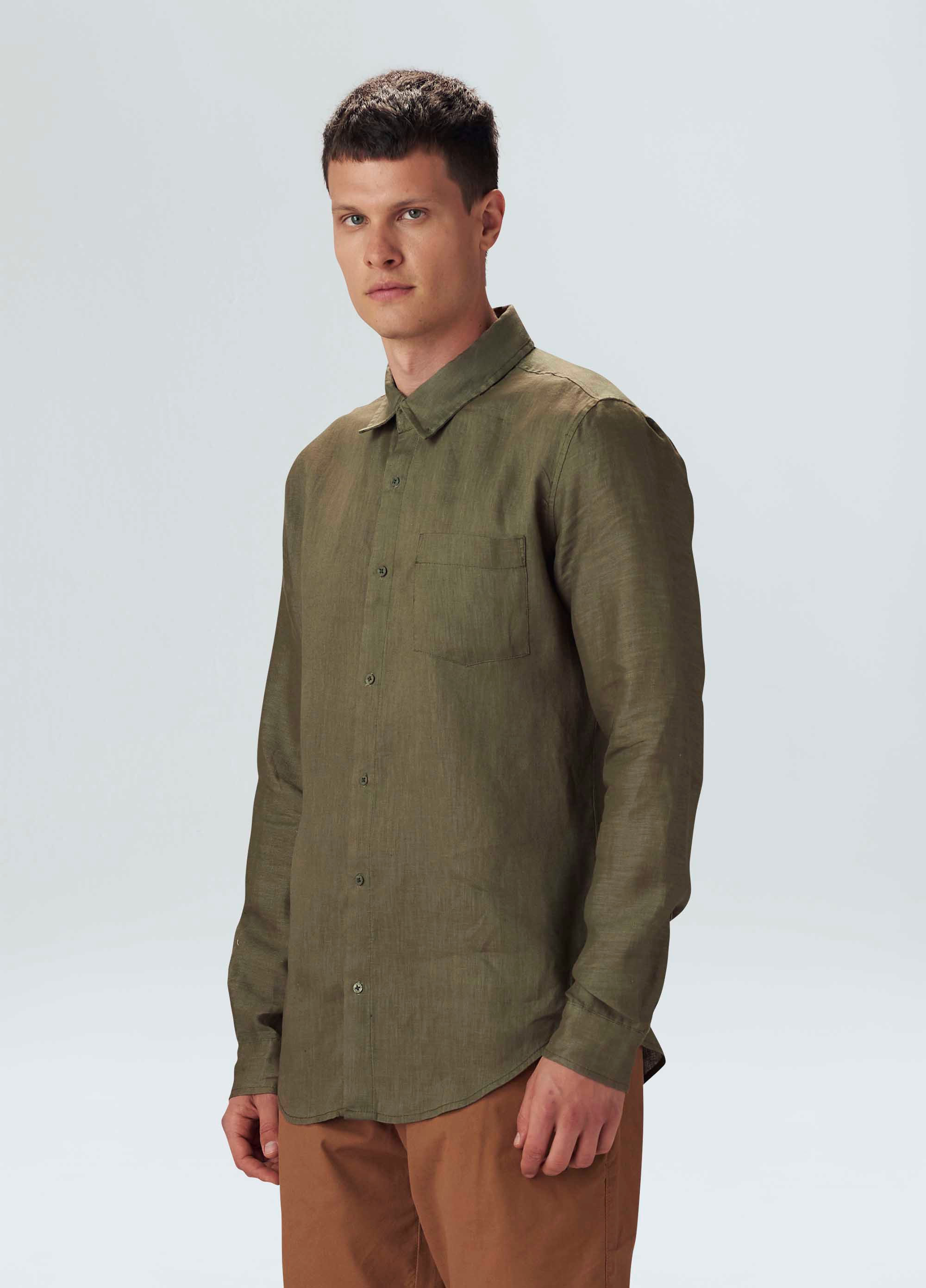 Camisa  classic linen