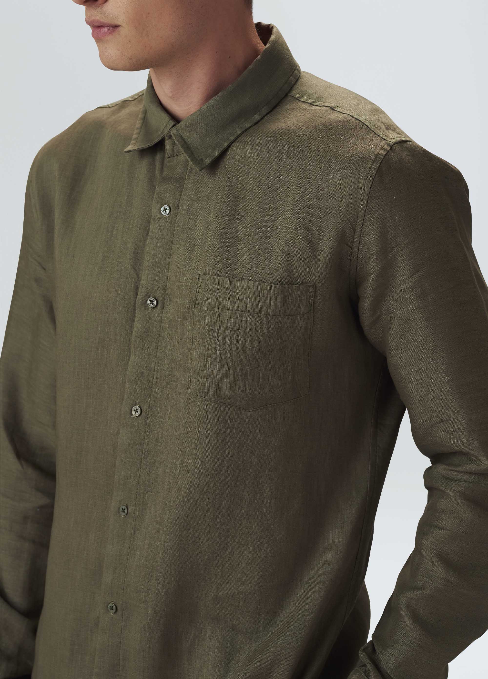 Camisa  classic linen