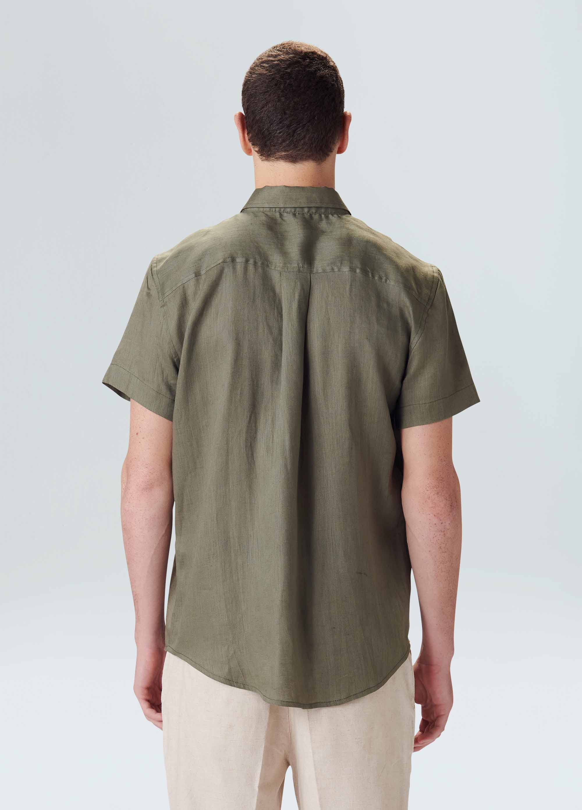 Camisa classic linen