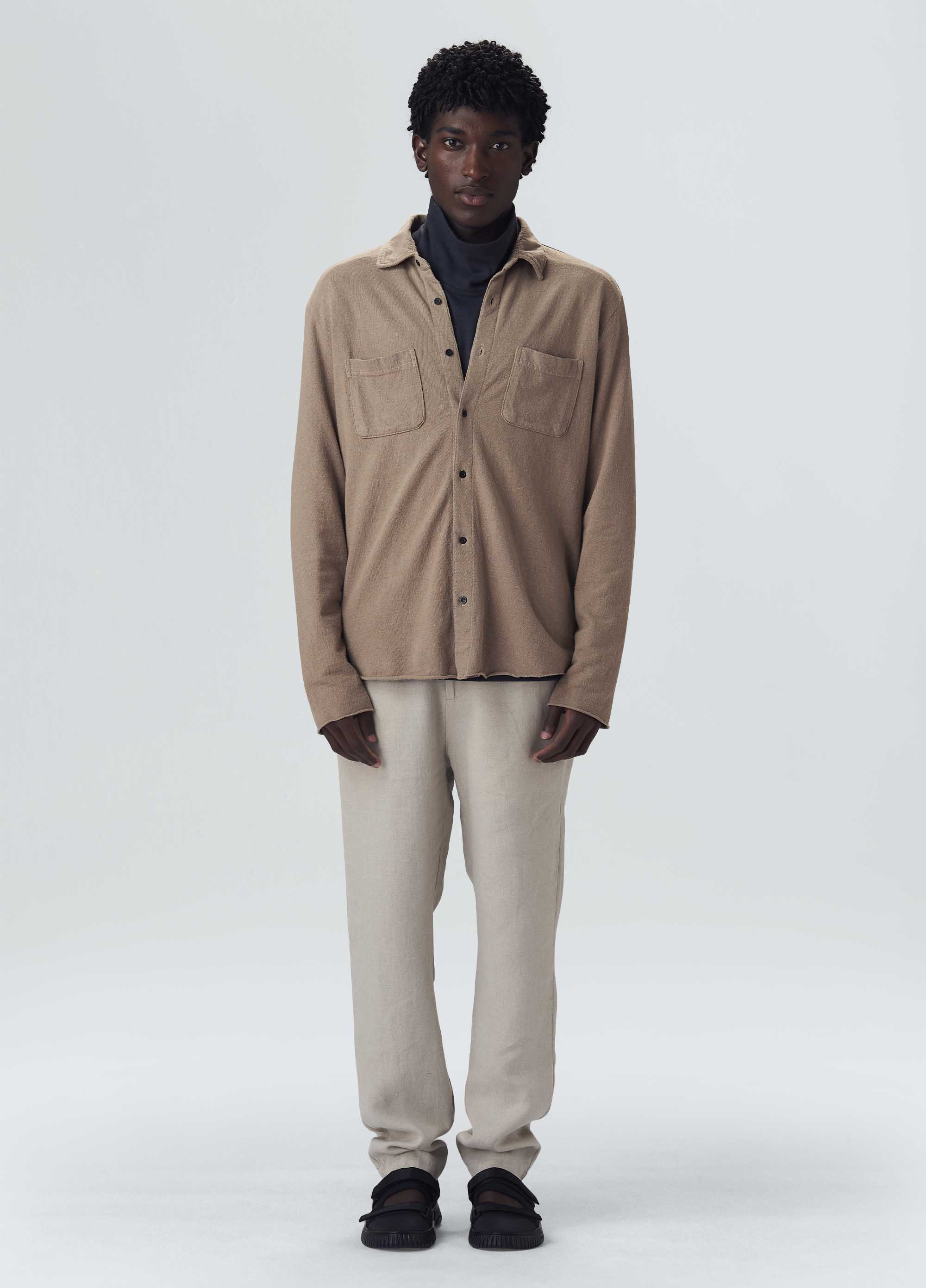 Calça alfaiataria linen classic