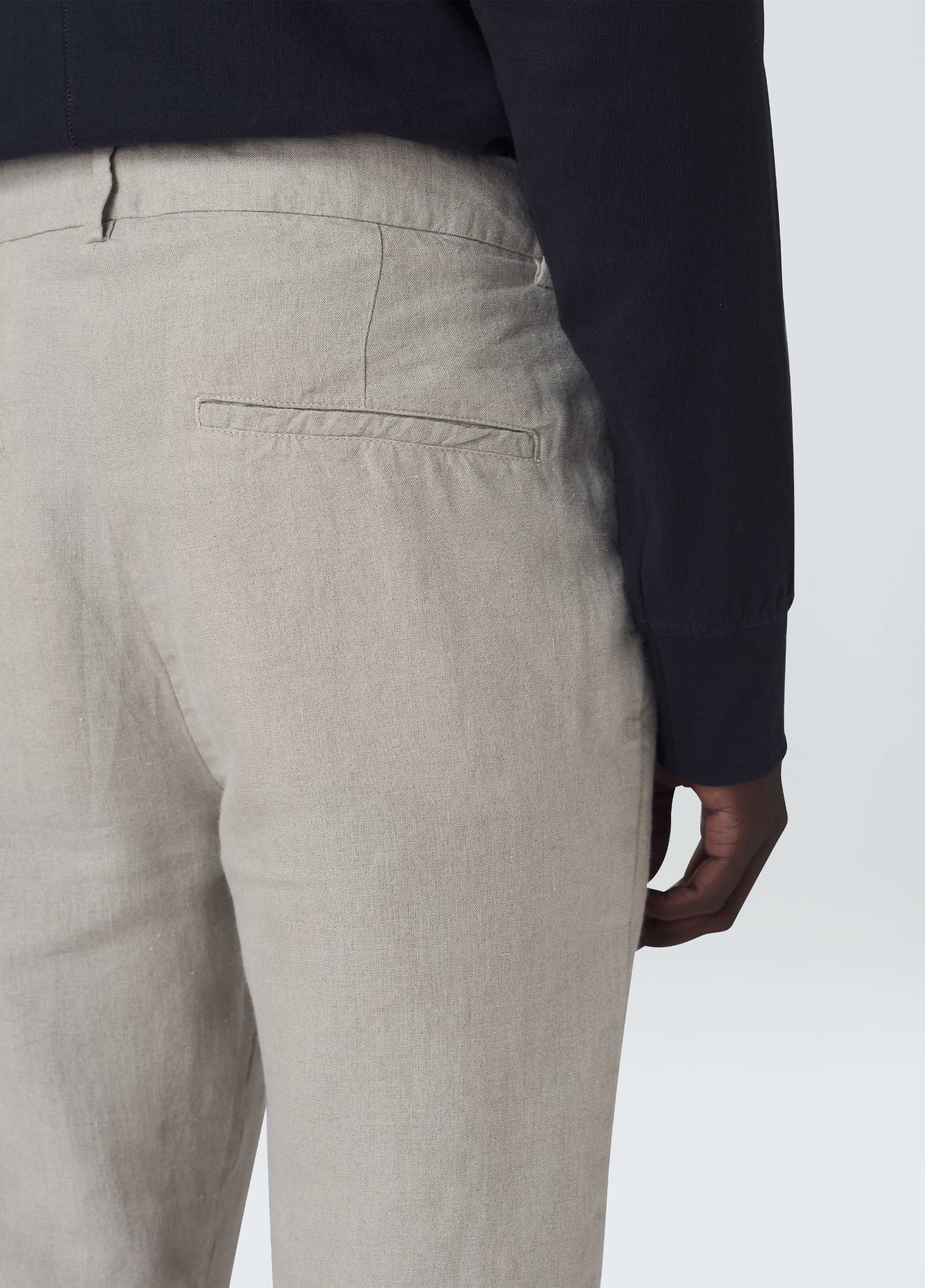 Calça alfaiataria linen classic