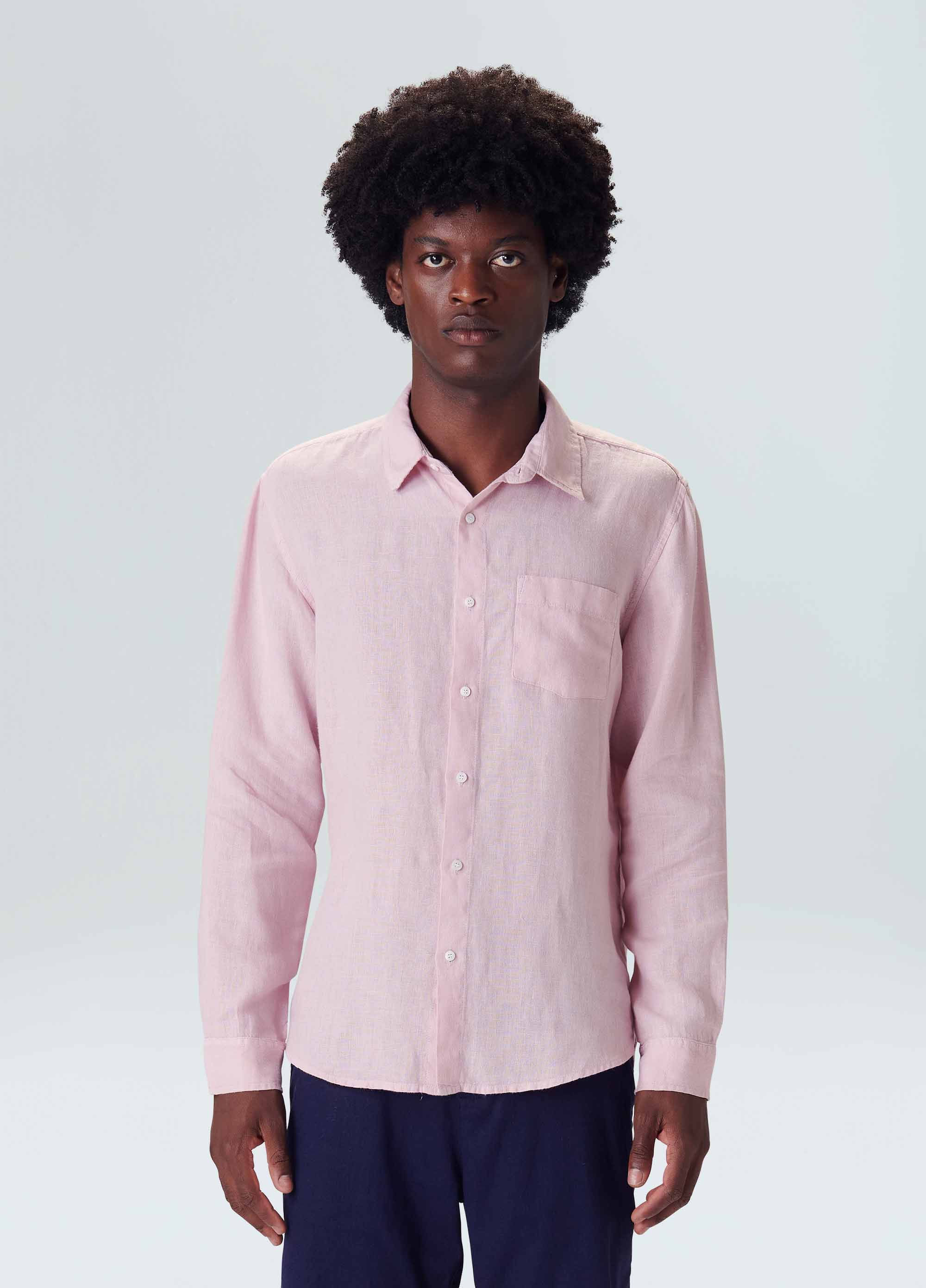 Camisa classic linen