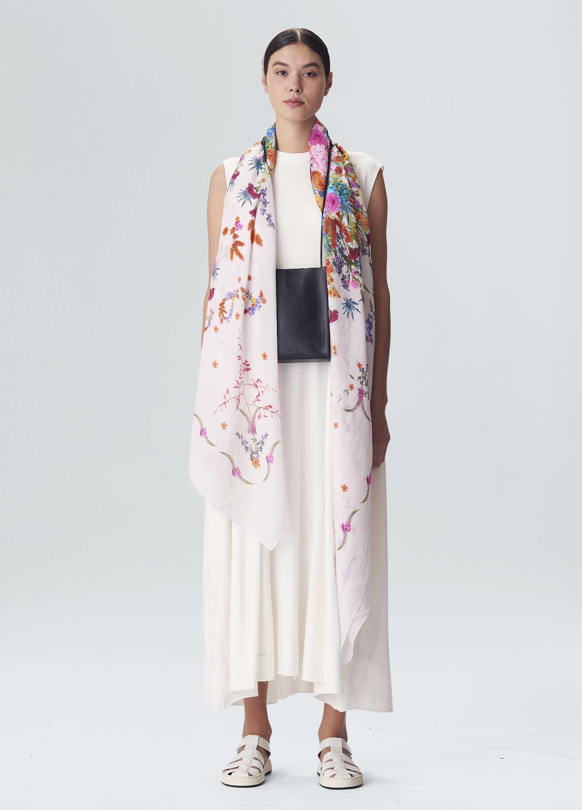 Vestido long paraquedas