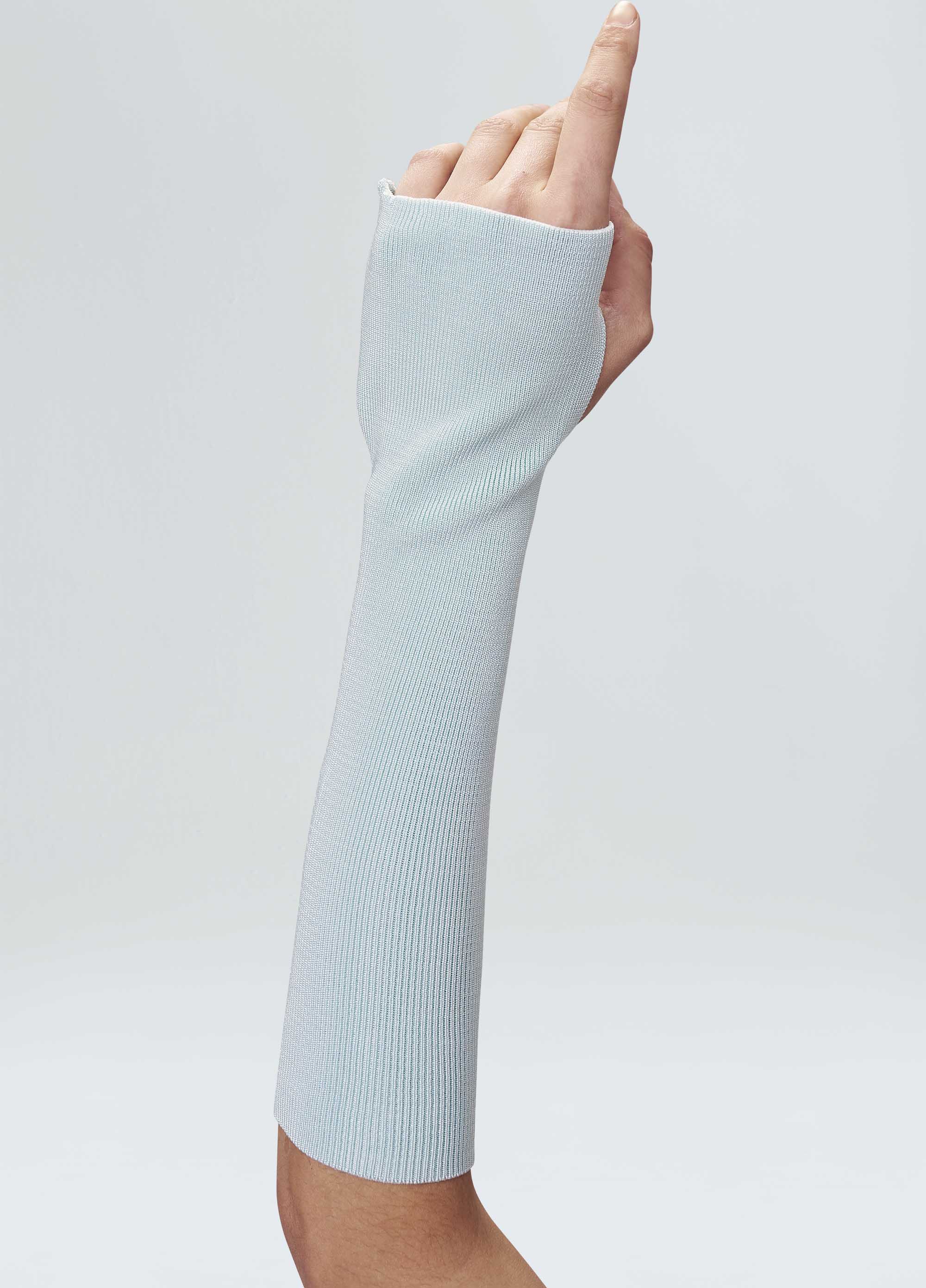 Luvas tricot canelado rayon