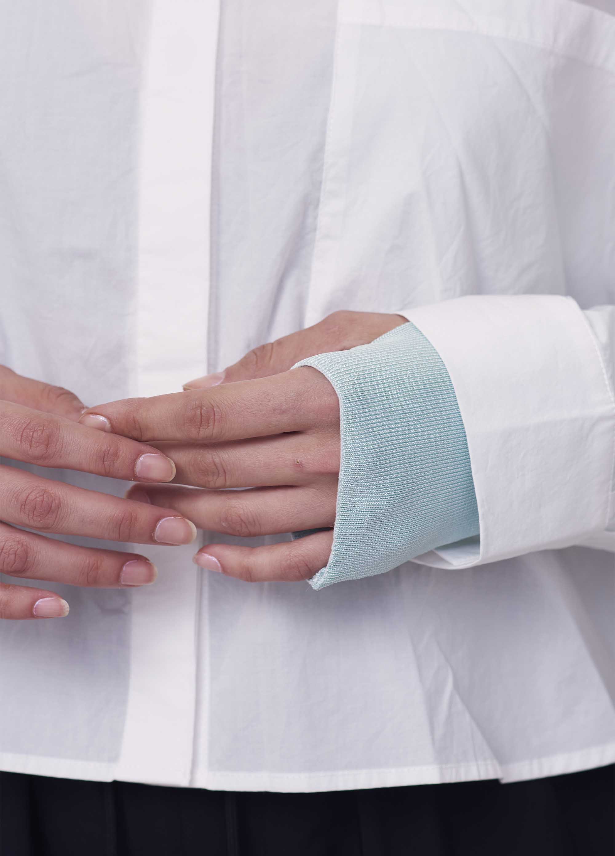 Luvas tricot canelado rayon