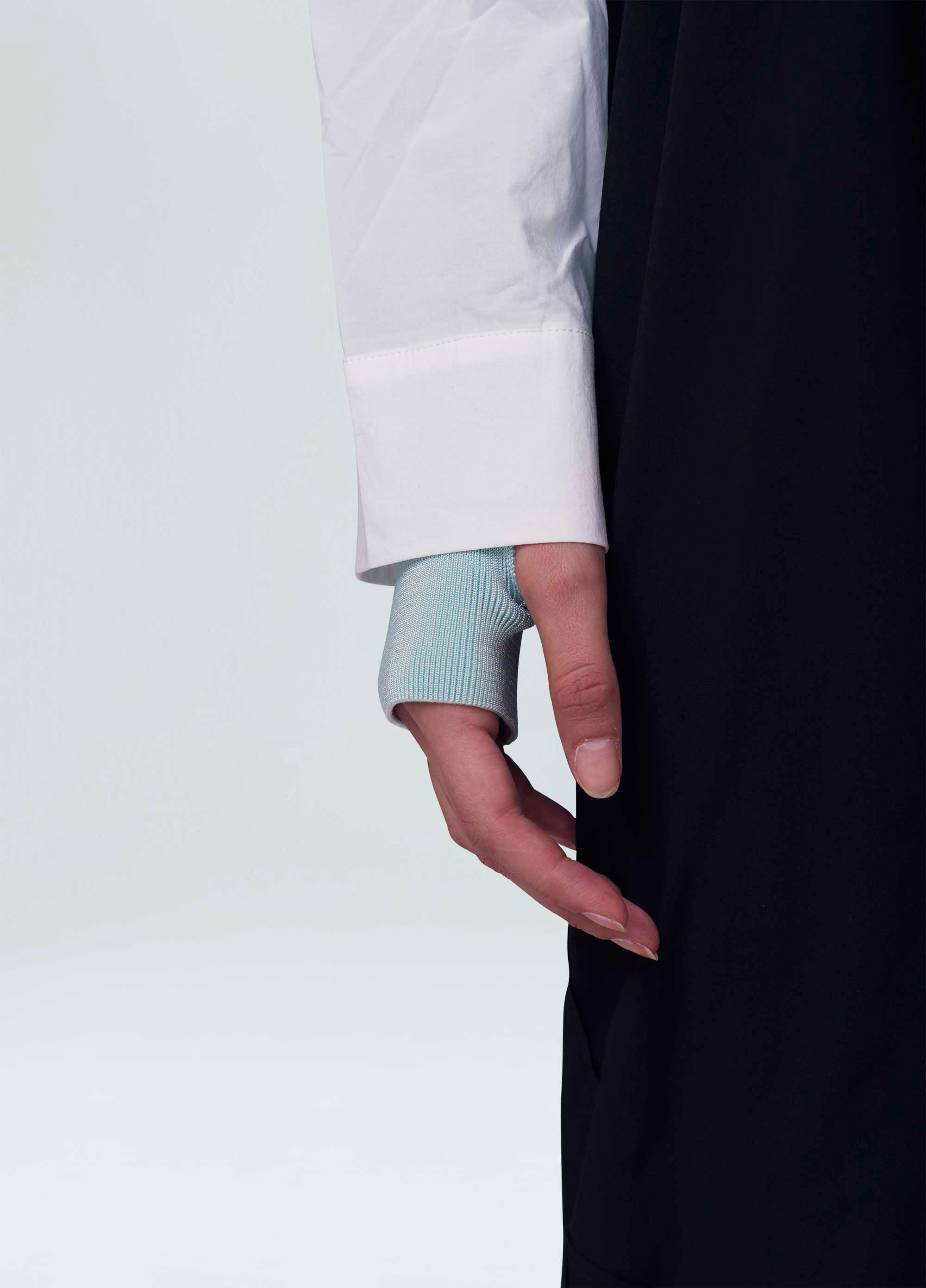 Luvas tricot canelado rayon