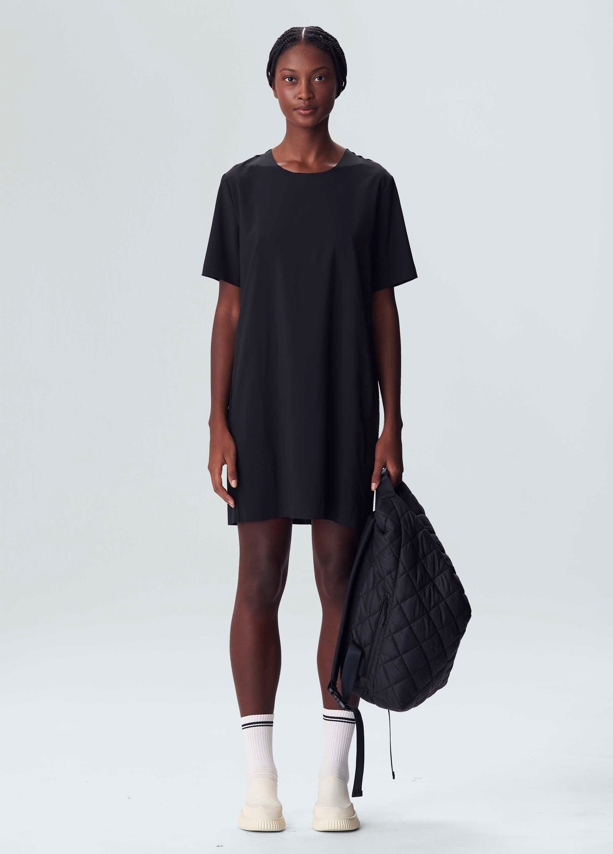 Vestido supelight t-shirt curto