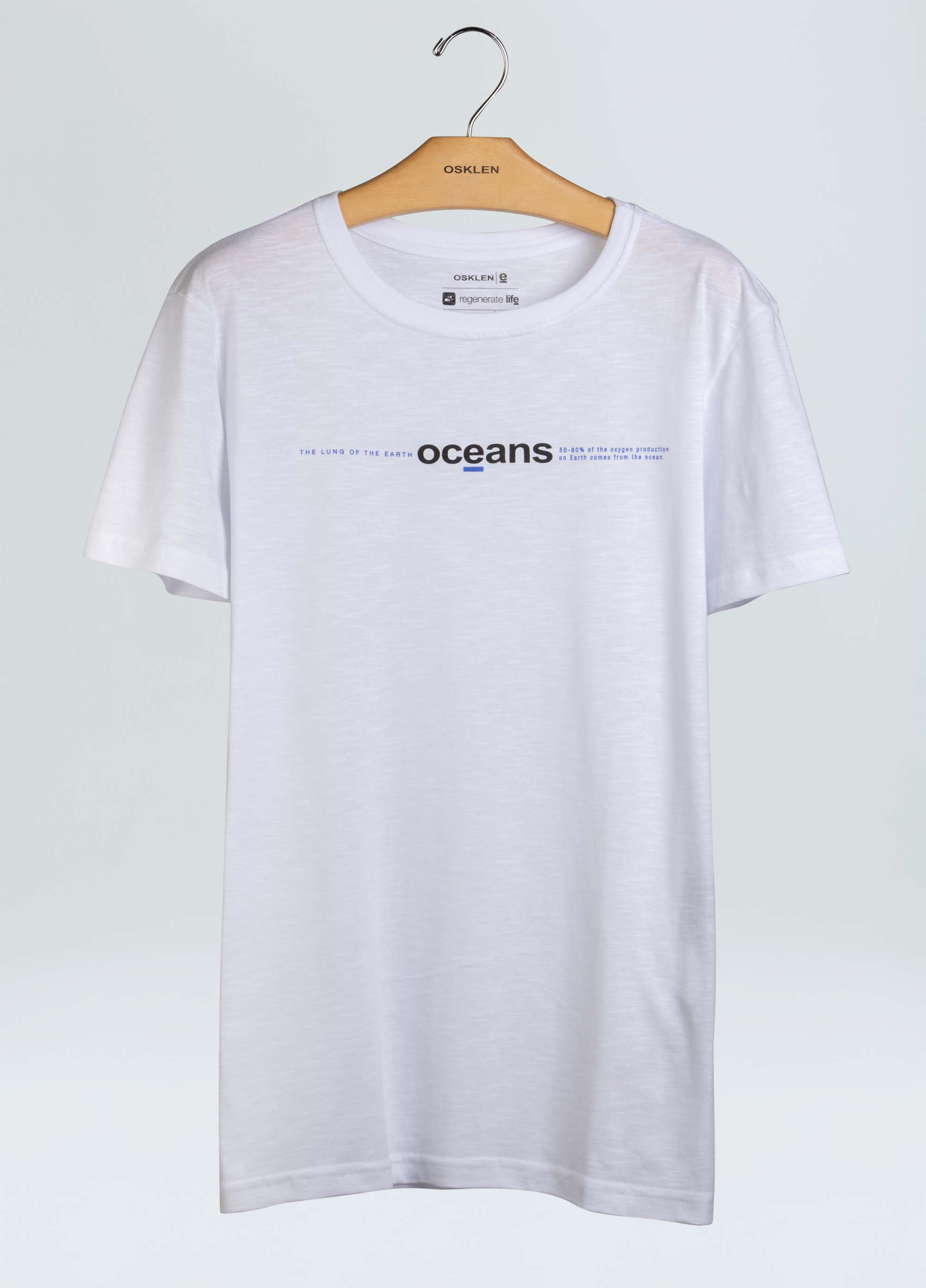 T-shirt organic rough lung