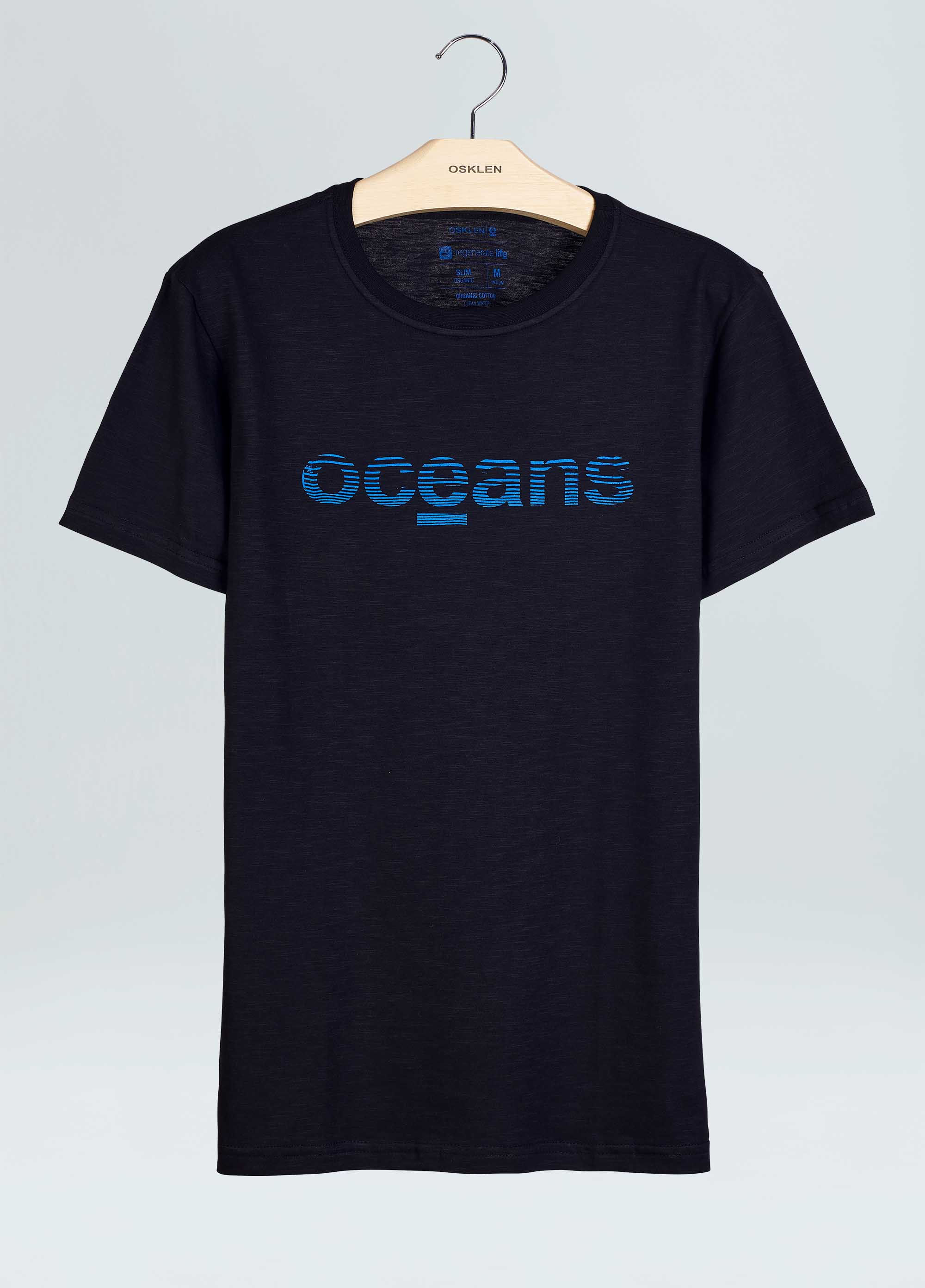 T-shirt organic rough oceans