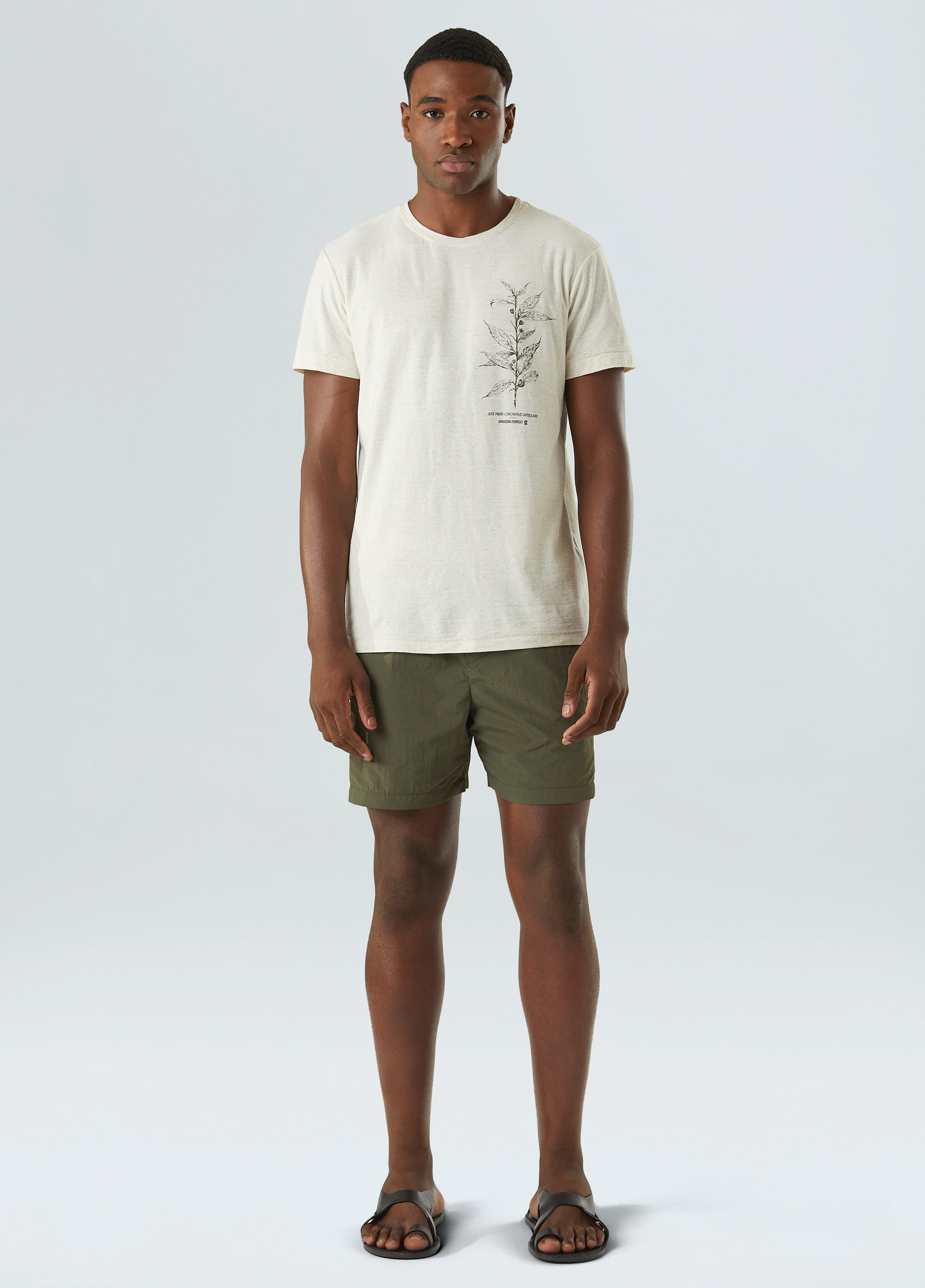 T-shirt slim juta