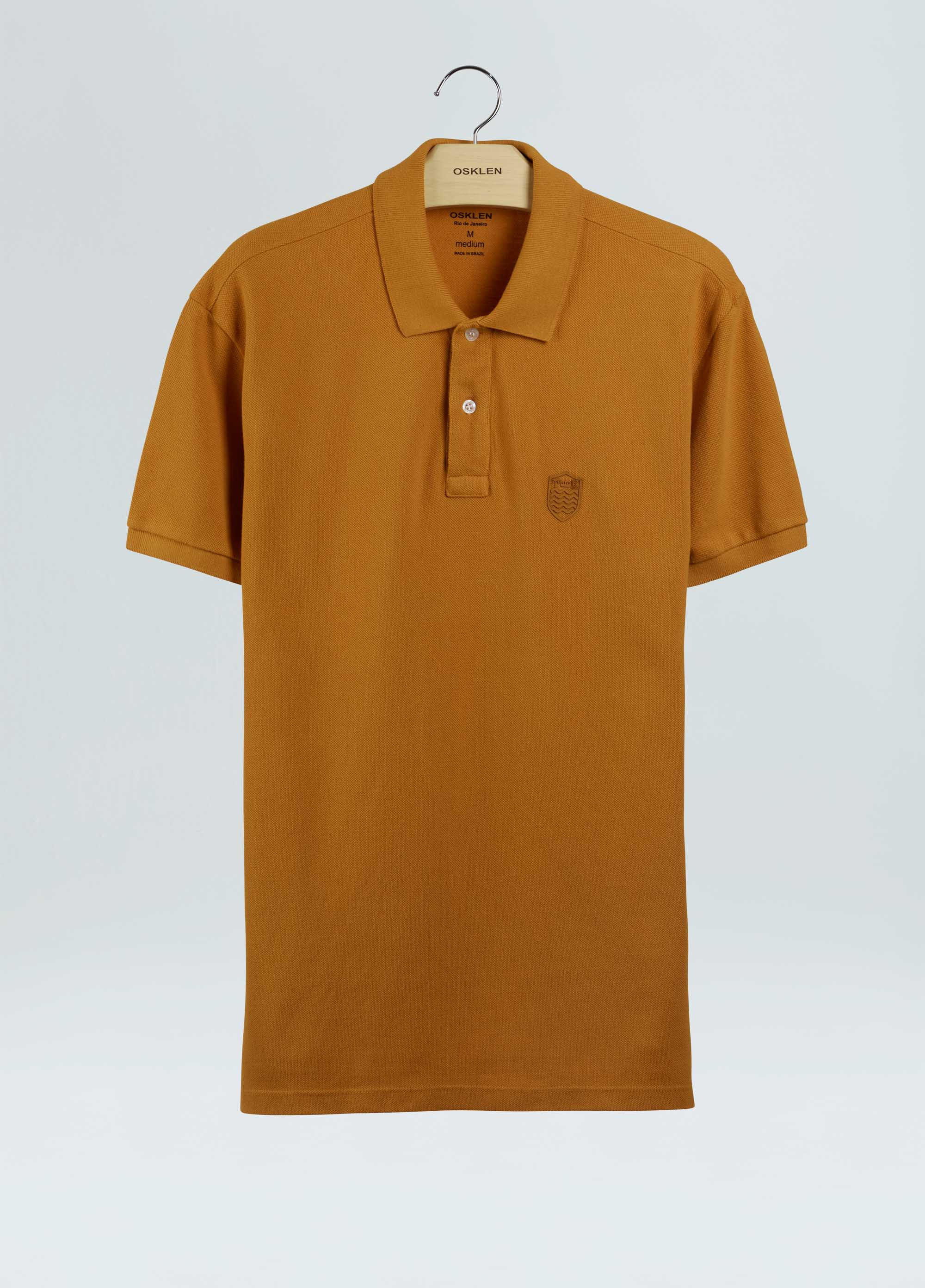 Polo  brasão embossed color