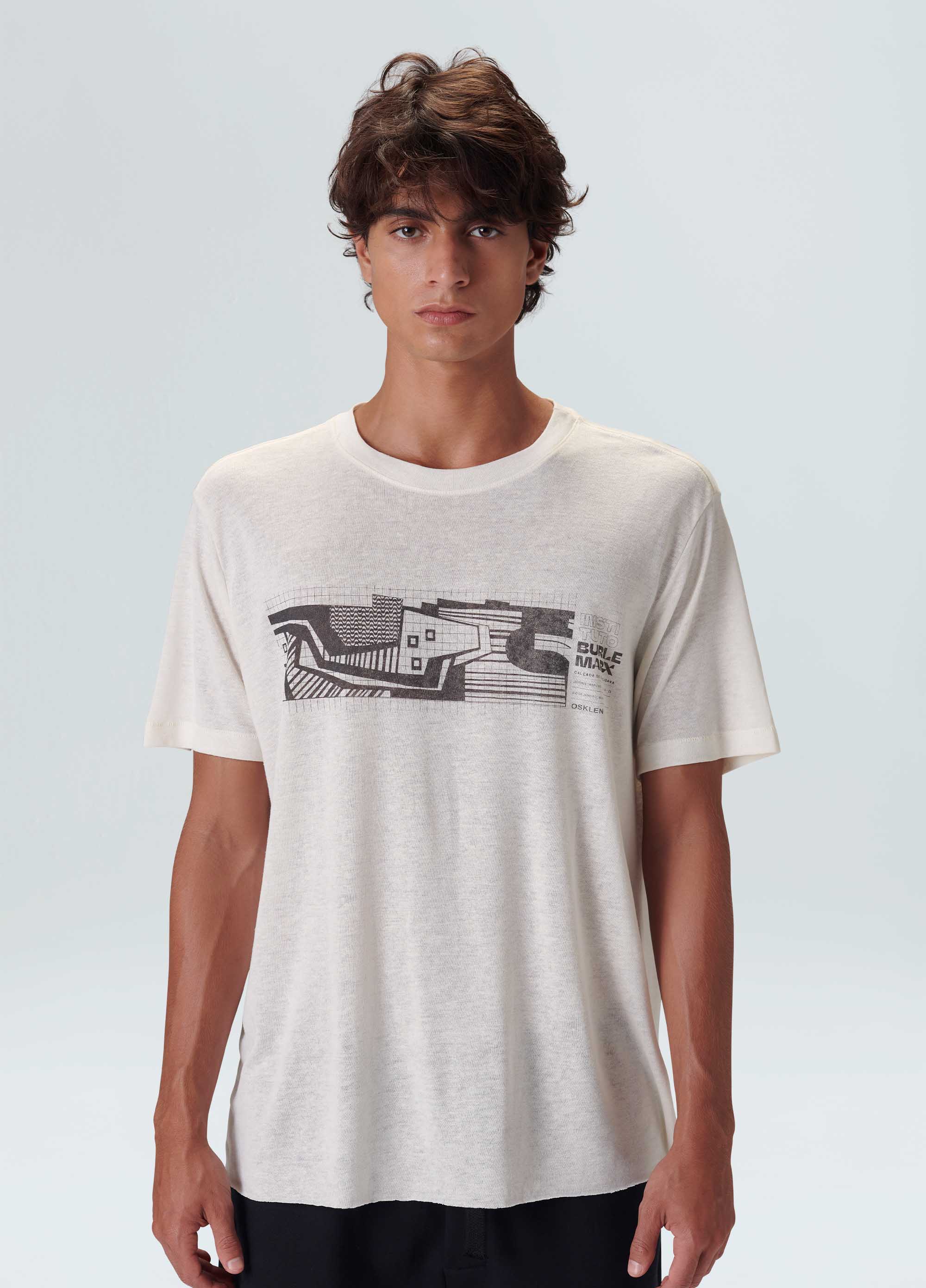 T-shirt light burle marx santa clara