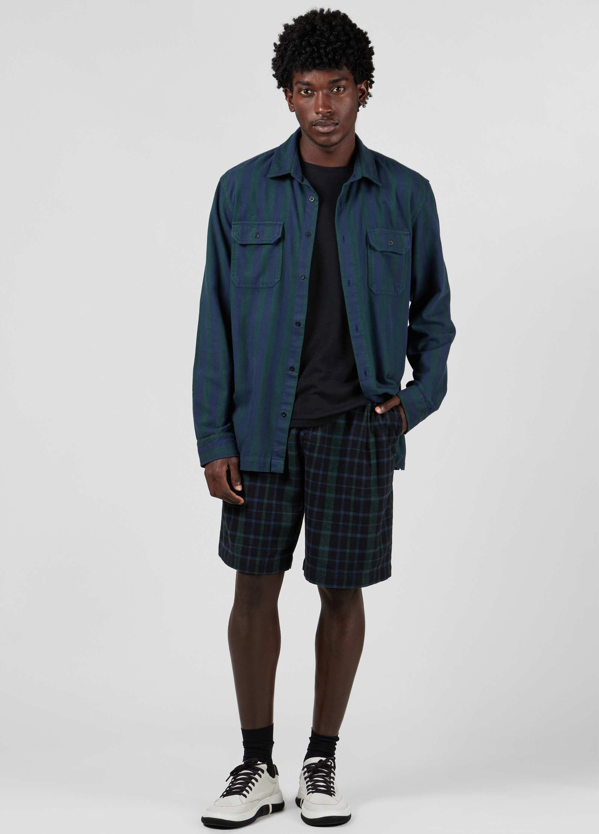 Bermuda tartan plaid drifter