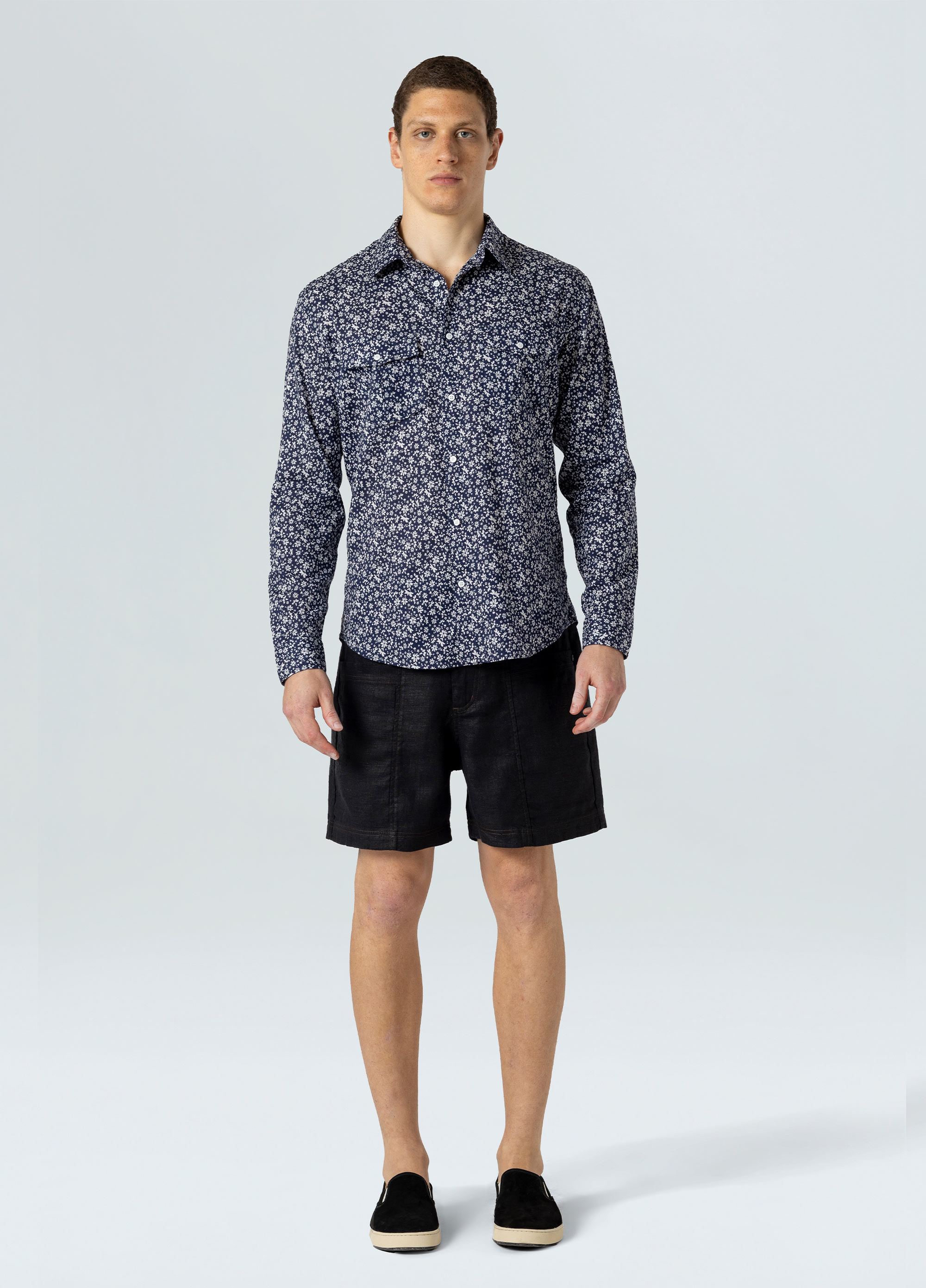 Camisa flower ocean
