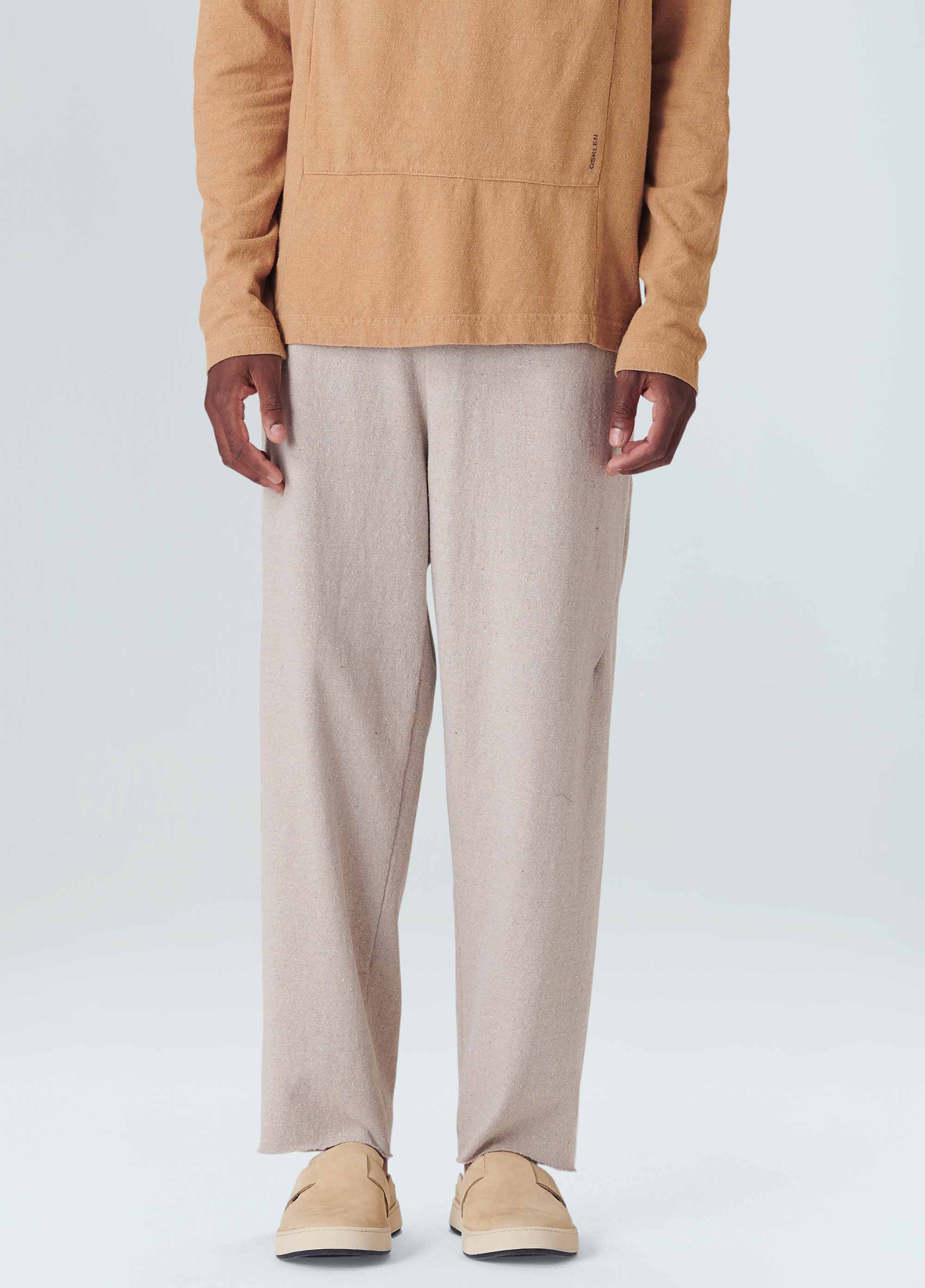 Calça over recycled