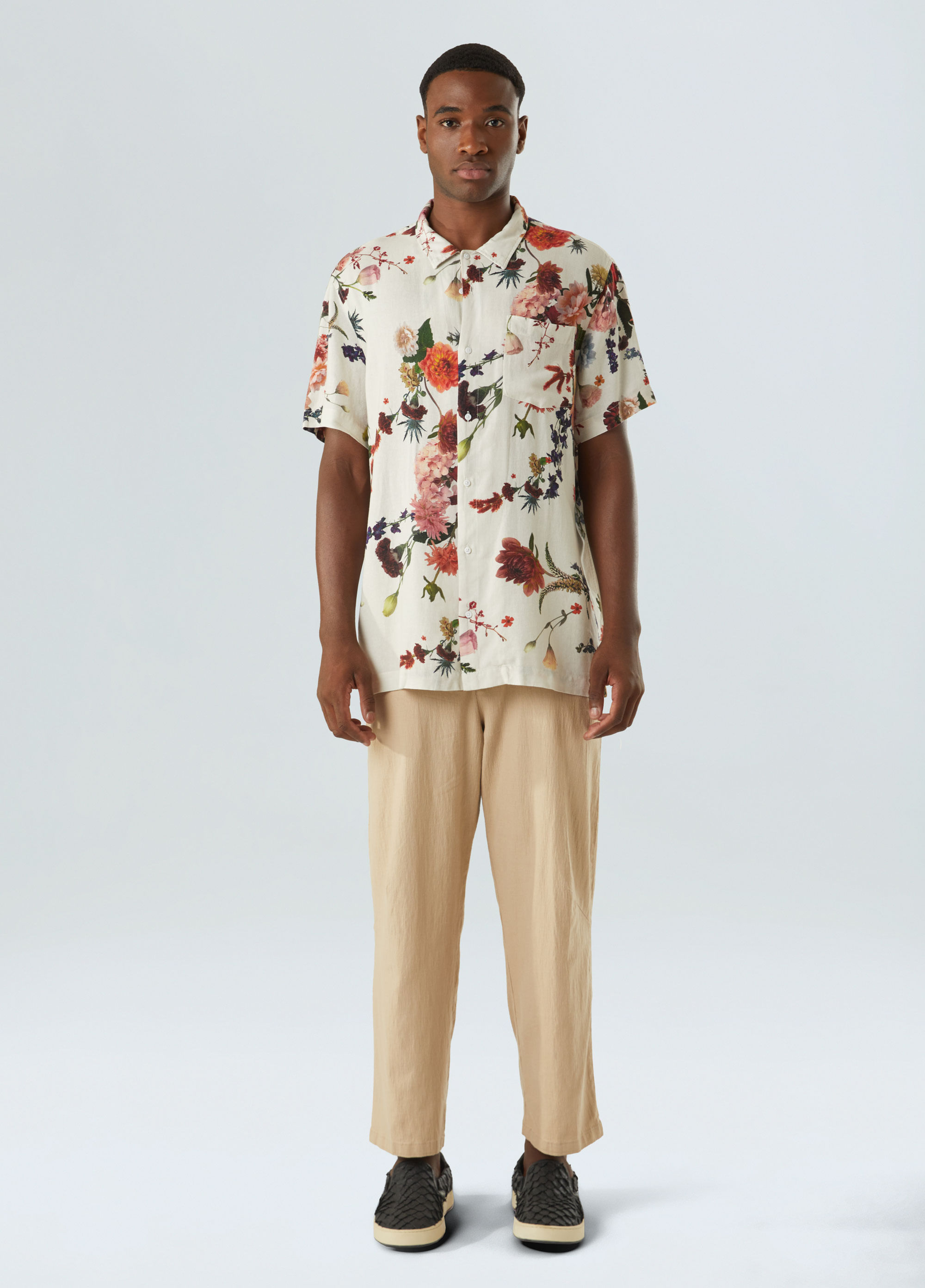 Calça linen journey over