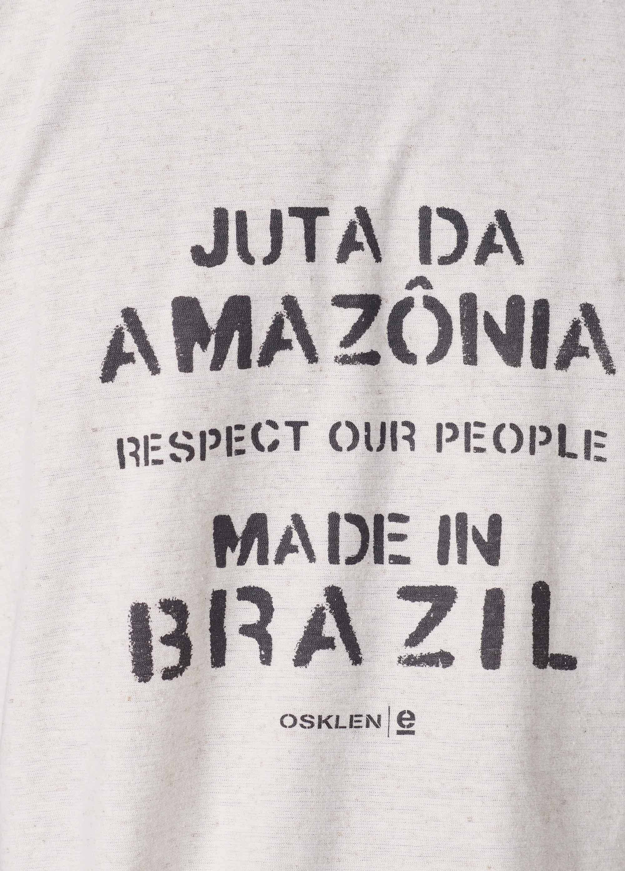 T-shirt juta made in brazil