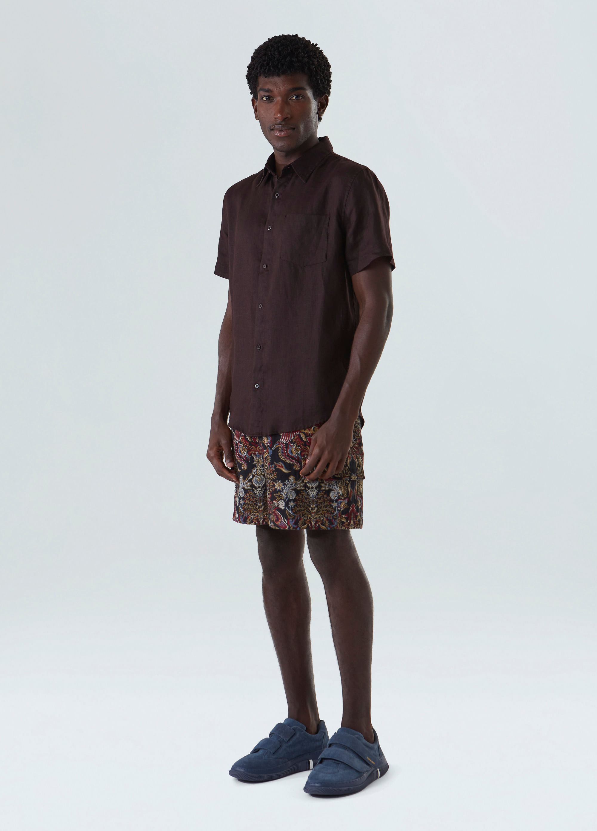 Camisa classic linen