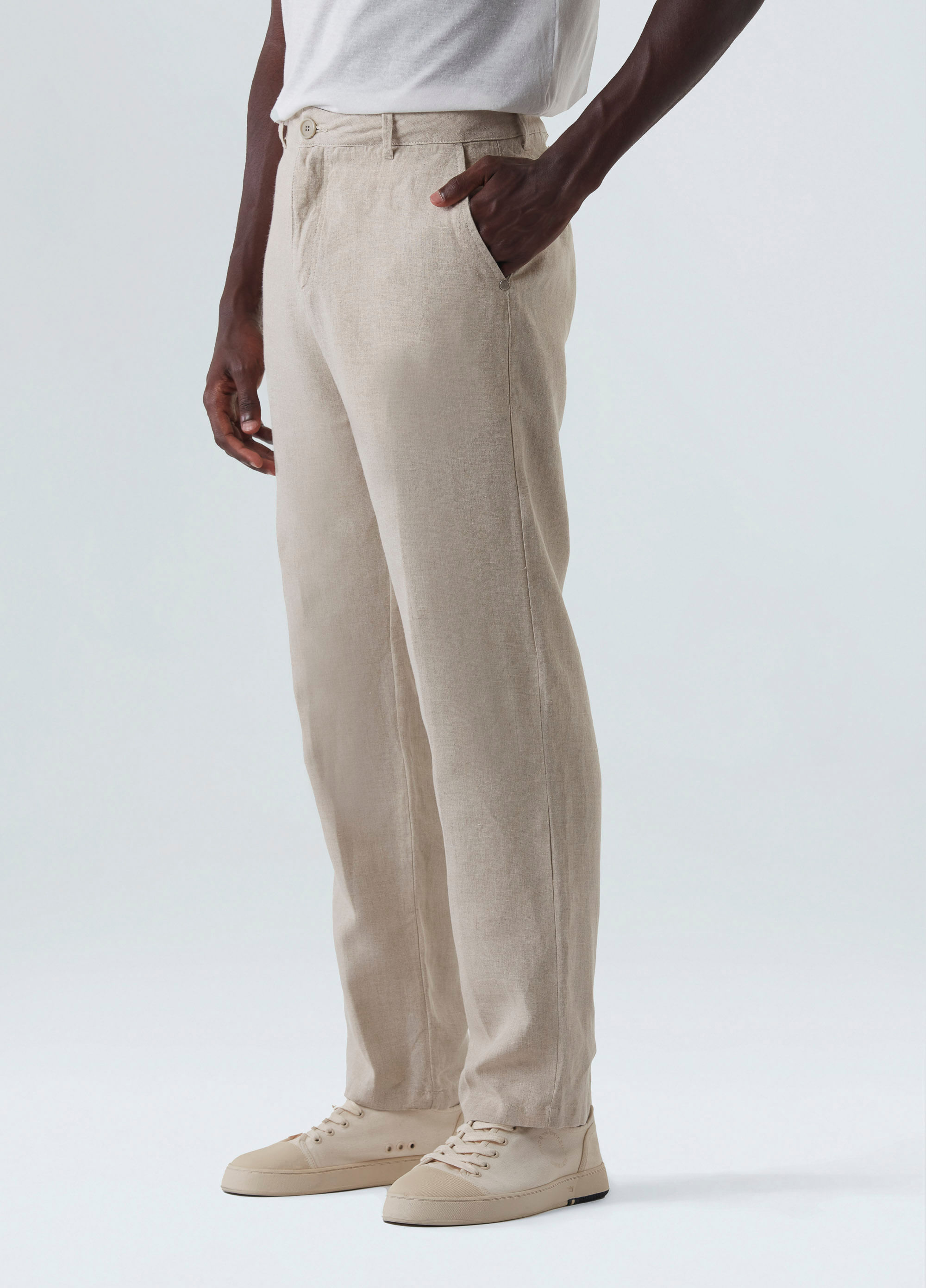 Calça alfaiataria linen classic
