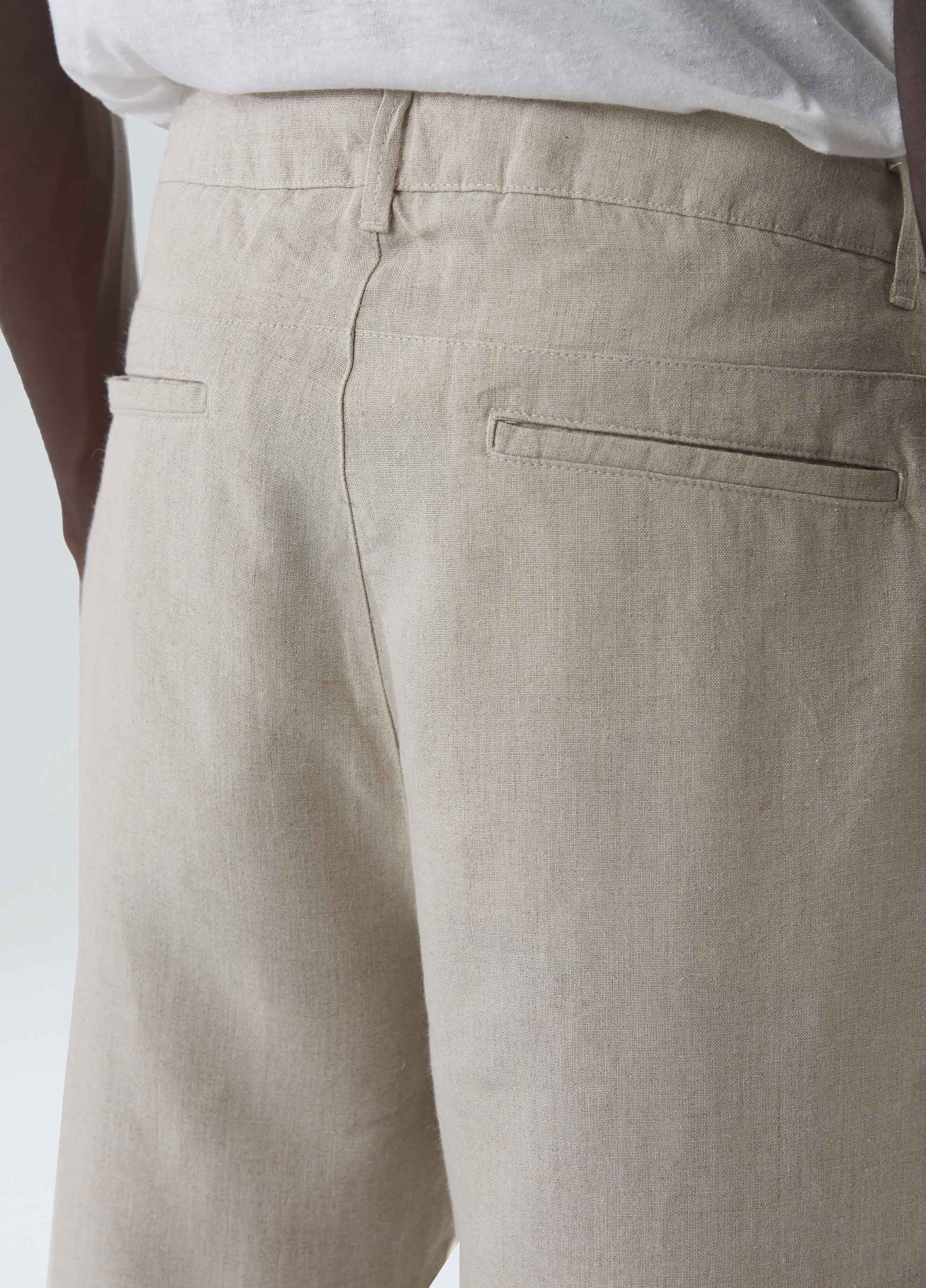Calça alfaiataria linen classic