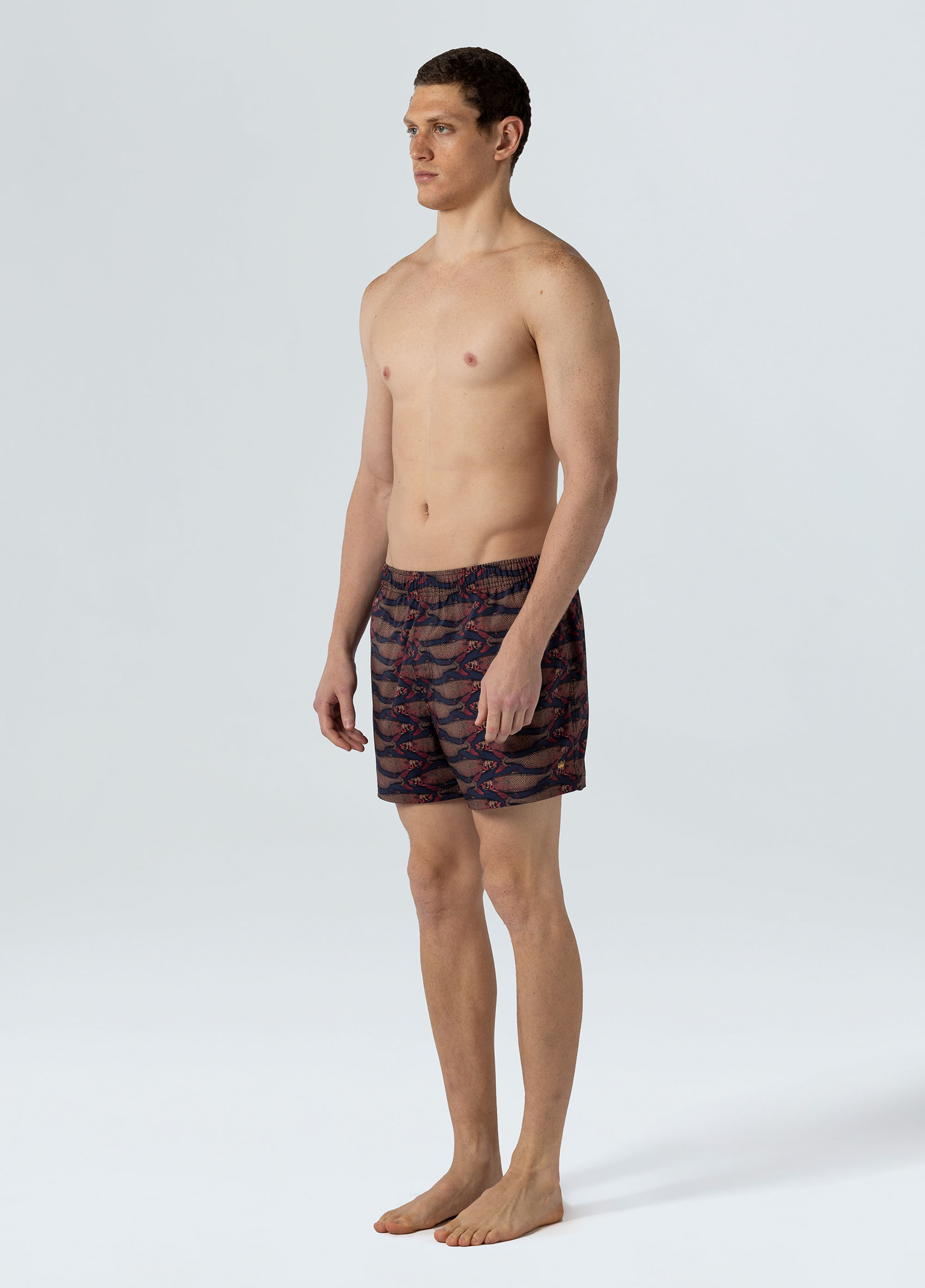 Beach short aquaone flex sardina