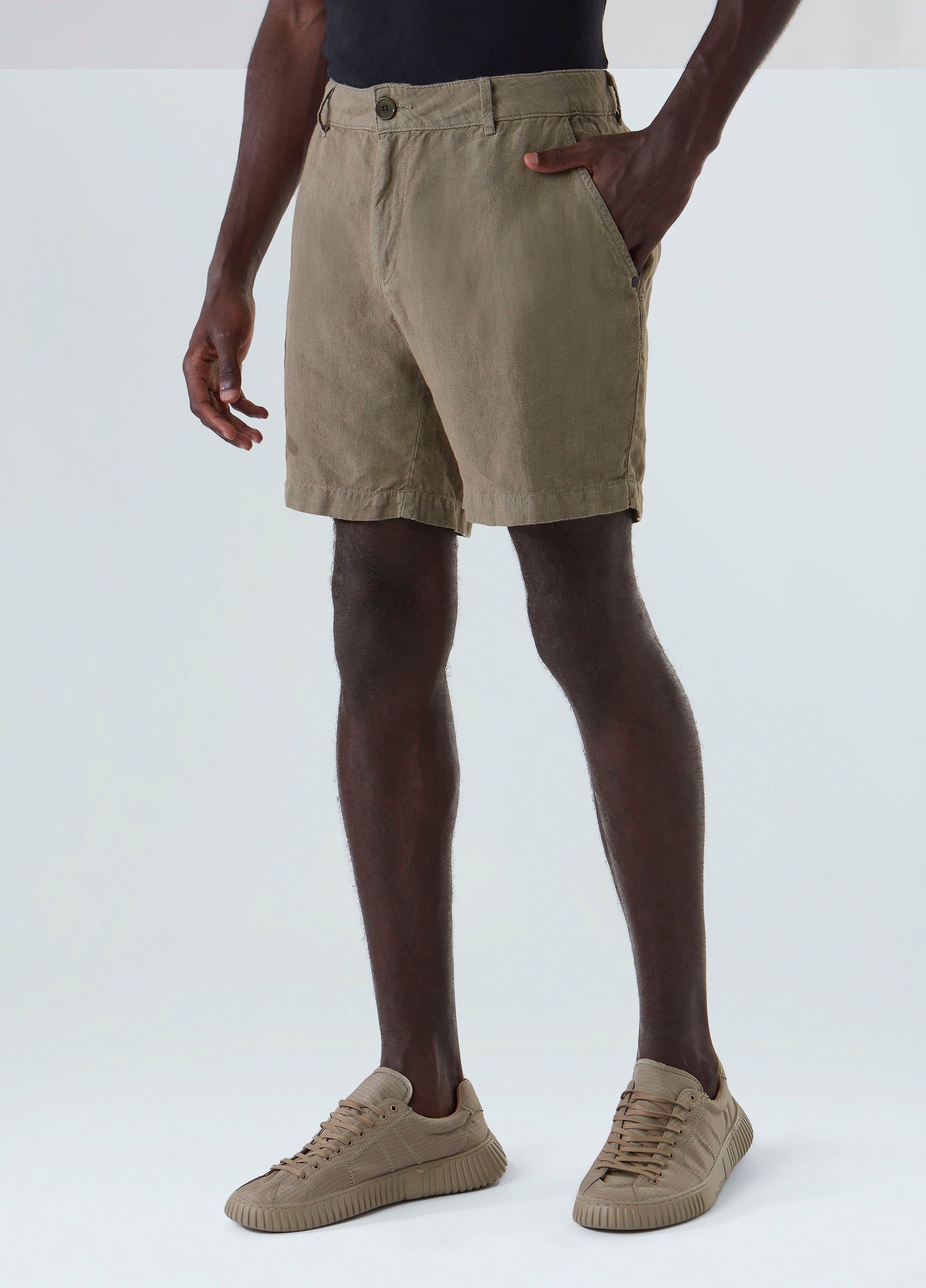 Bermuda alfaiataria pure linen