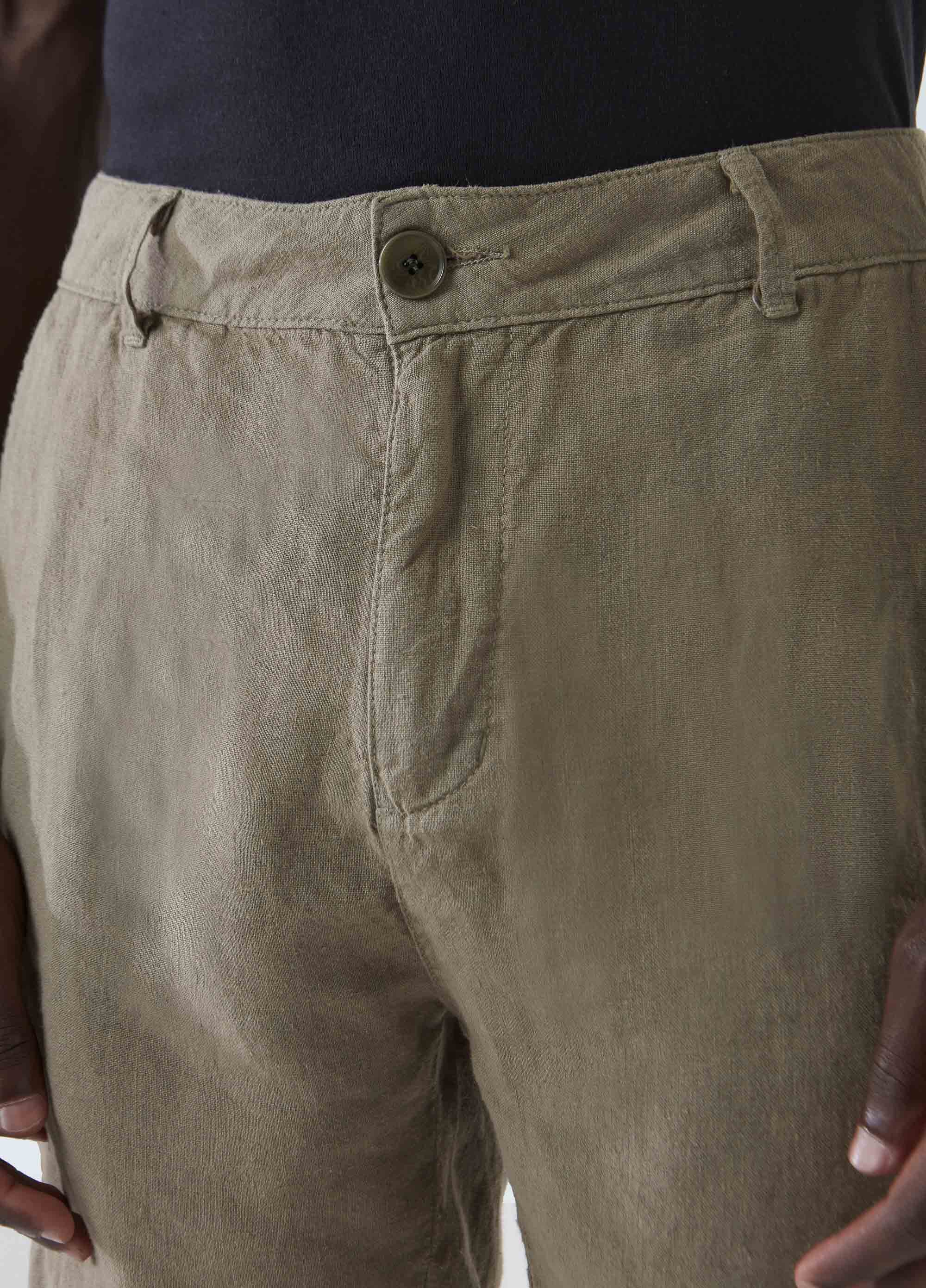 Bermuda alfaiataria pure linen
