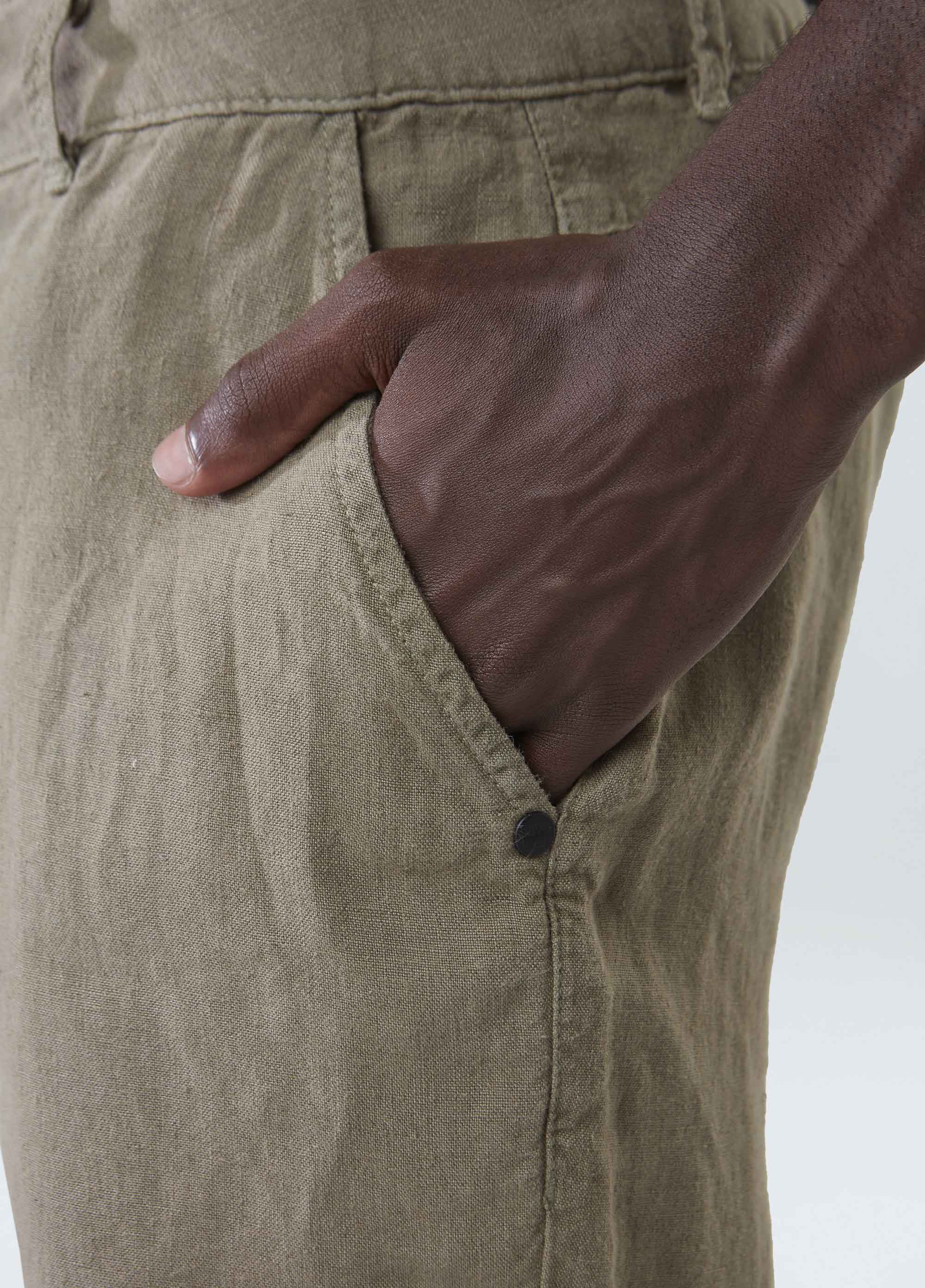 Bermuda alfaiataria pure linen