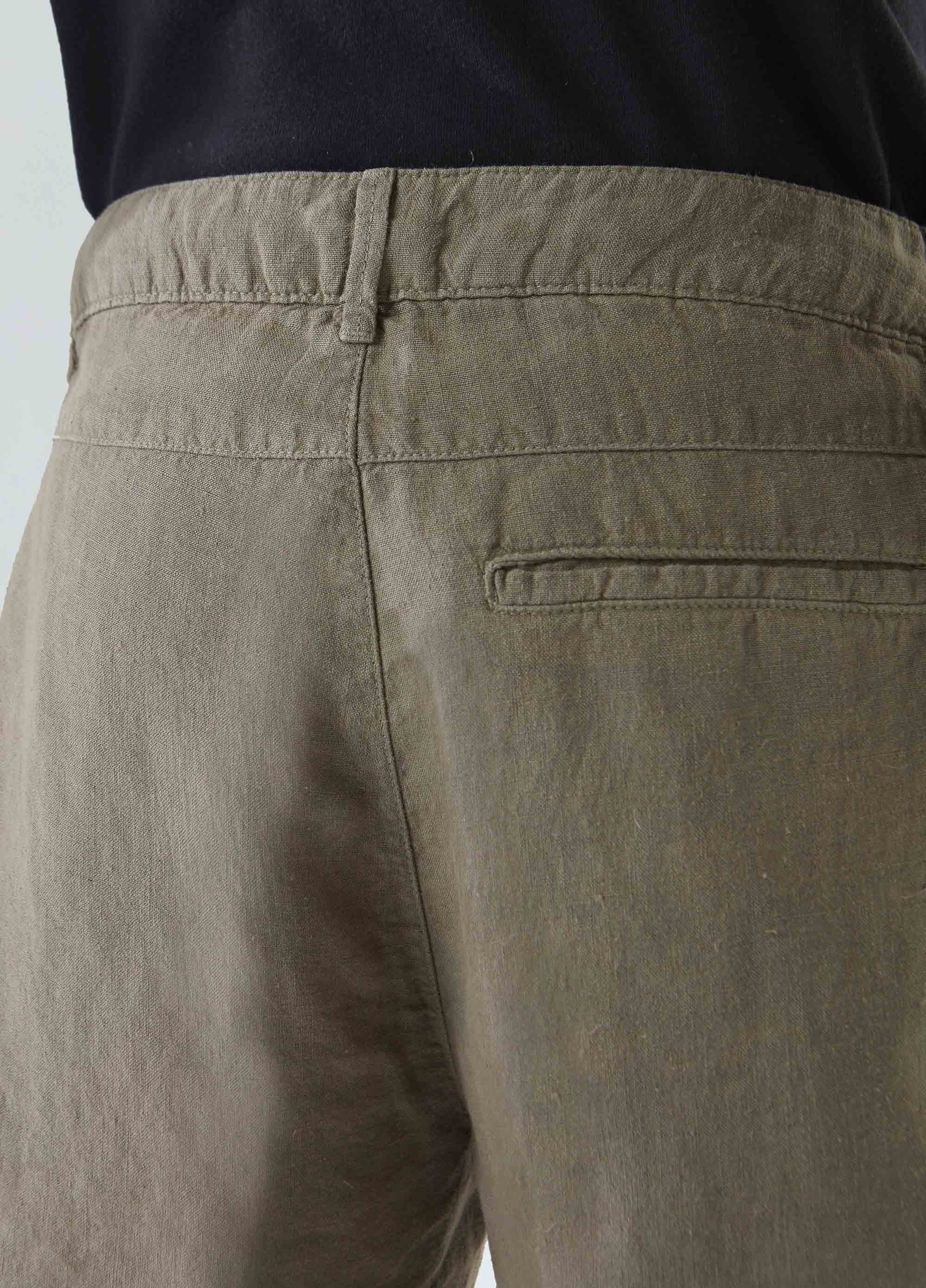 Bermuda alfaiataria pure linen