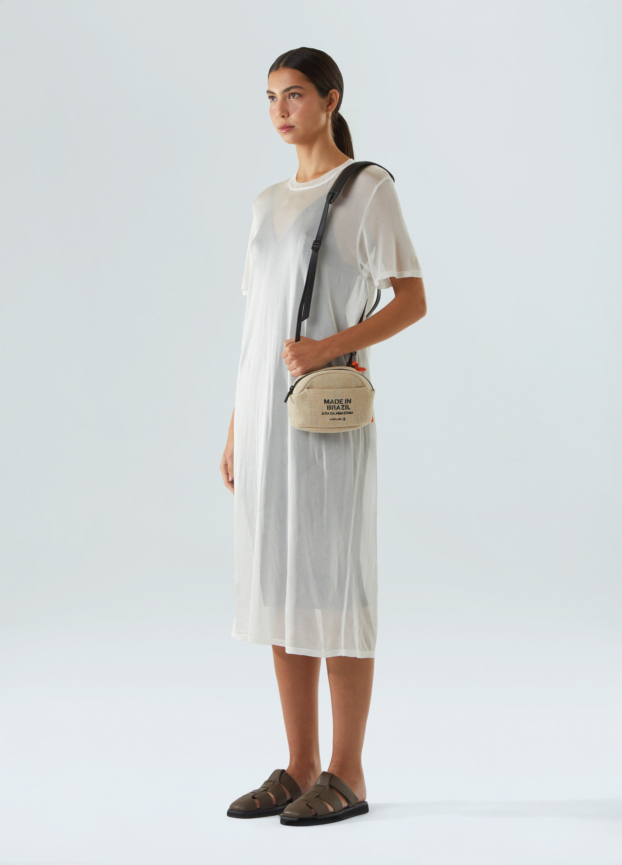 Vestido MIDI tricot sobreposicão