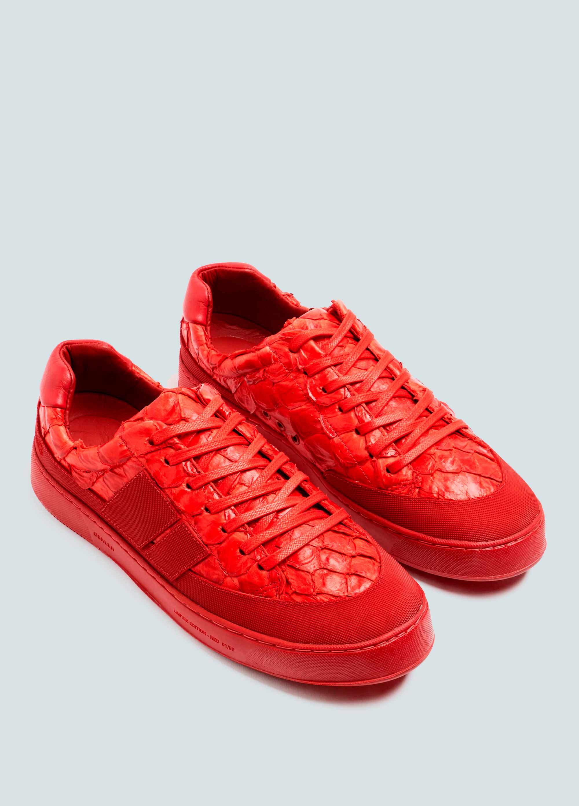 Tenis osklen fashion masculino vermelho