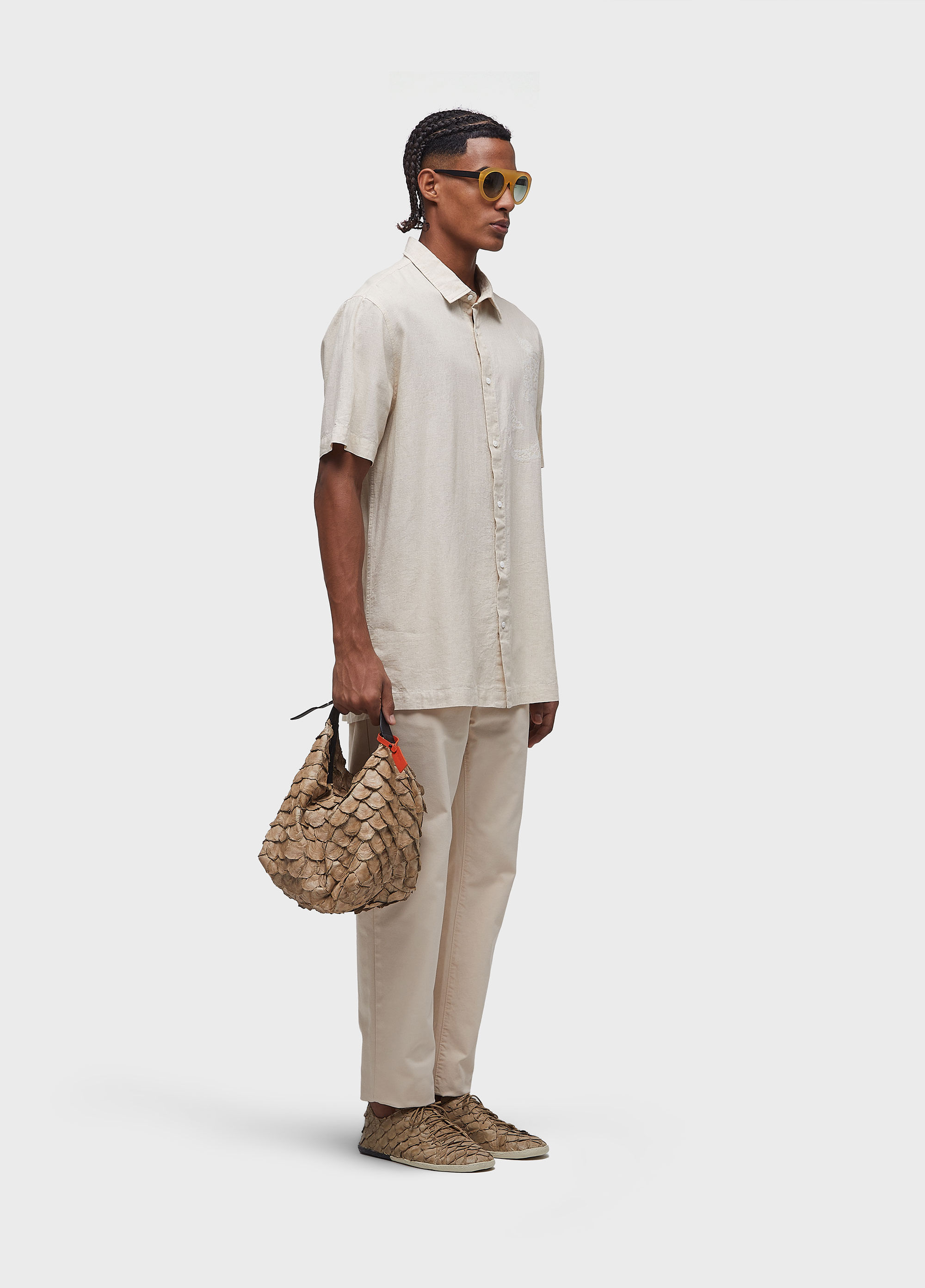 Camisa bordado sereia