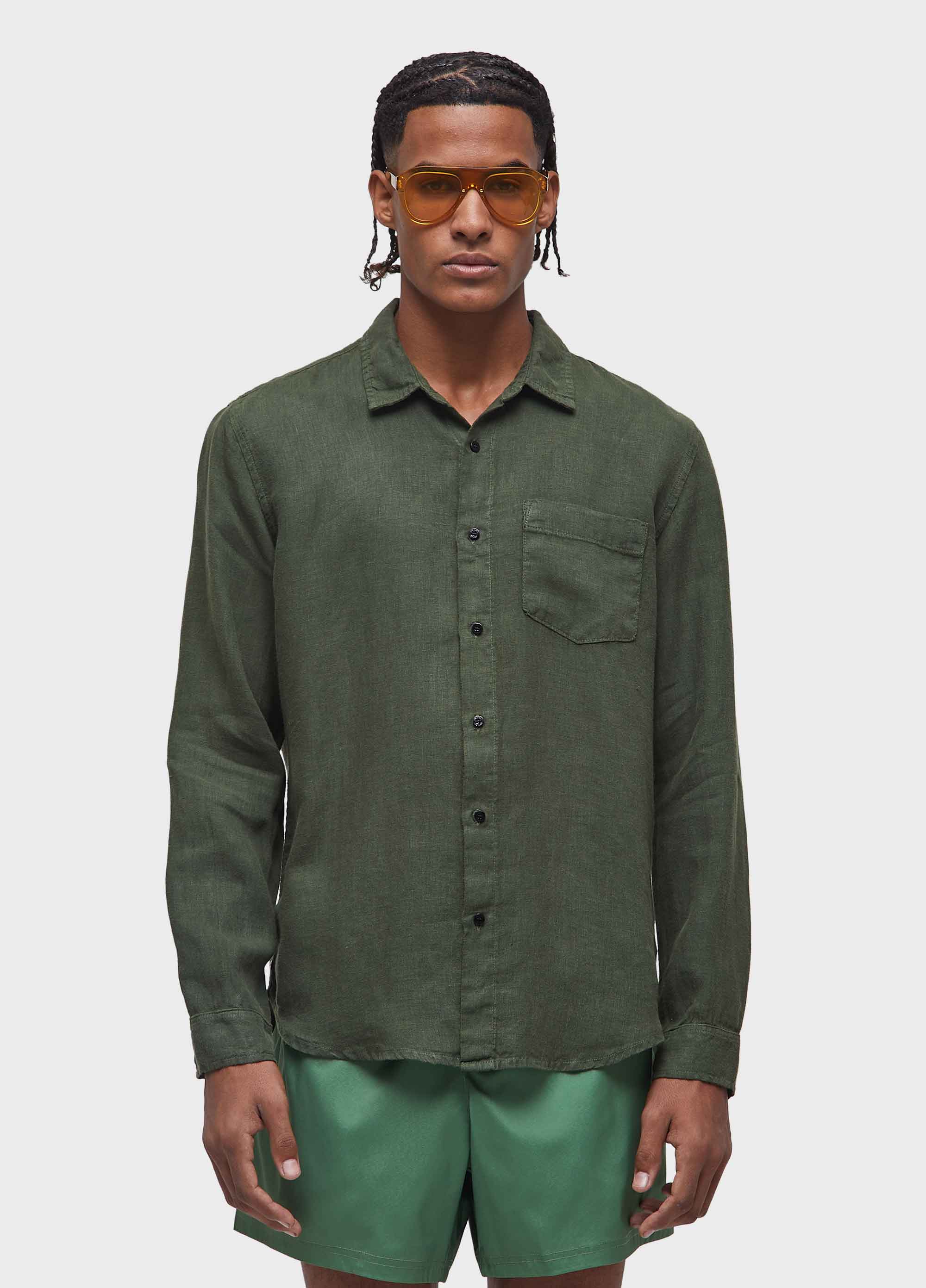 Camisa classic linen