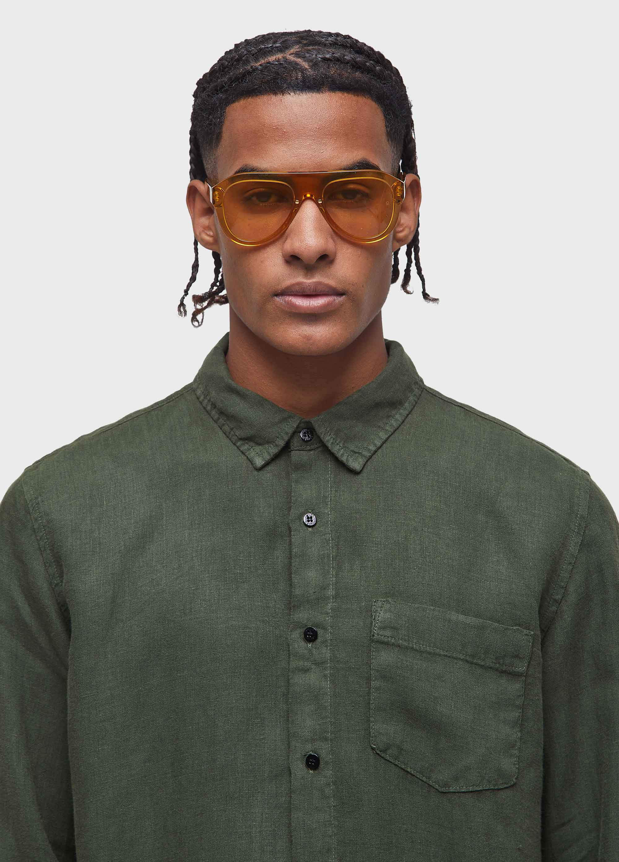 Camisa classic linen