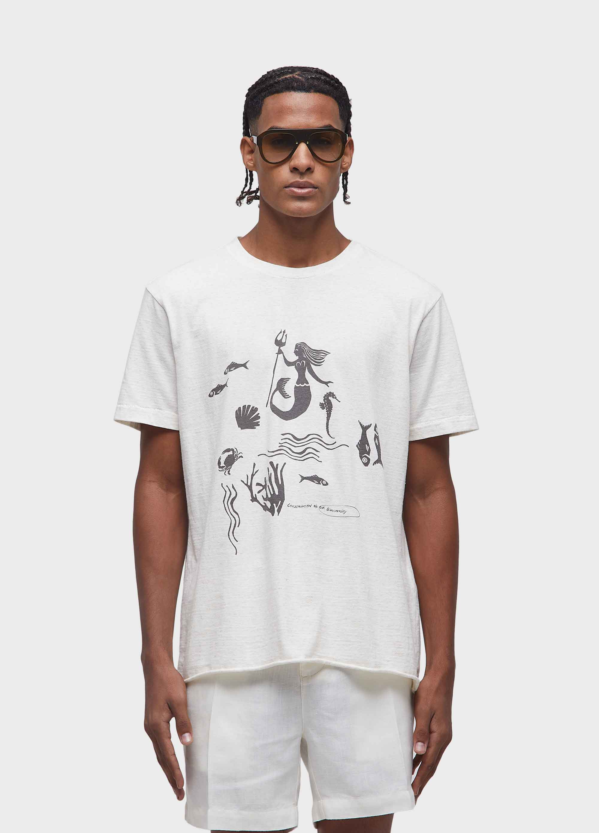 T-shirt juta mermaid