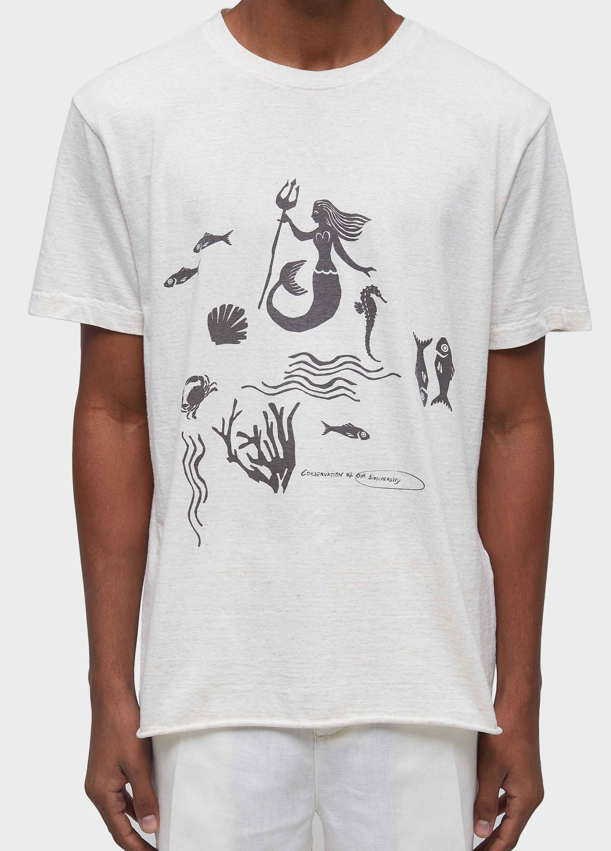 T-shirt juta mermaid