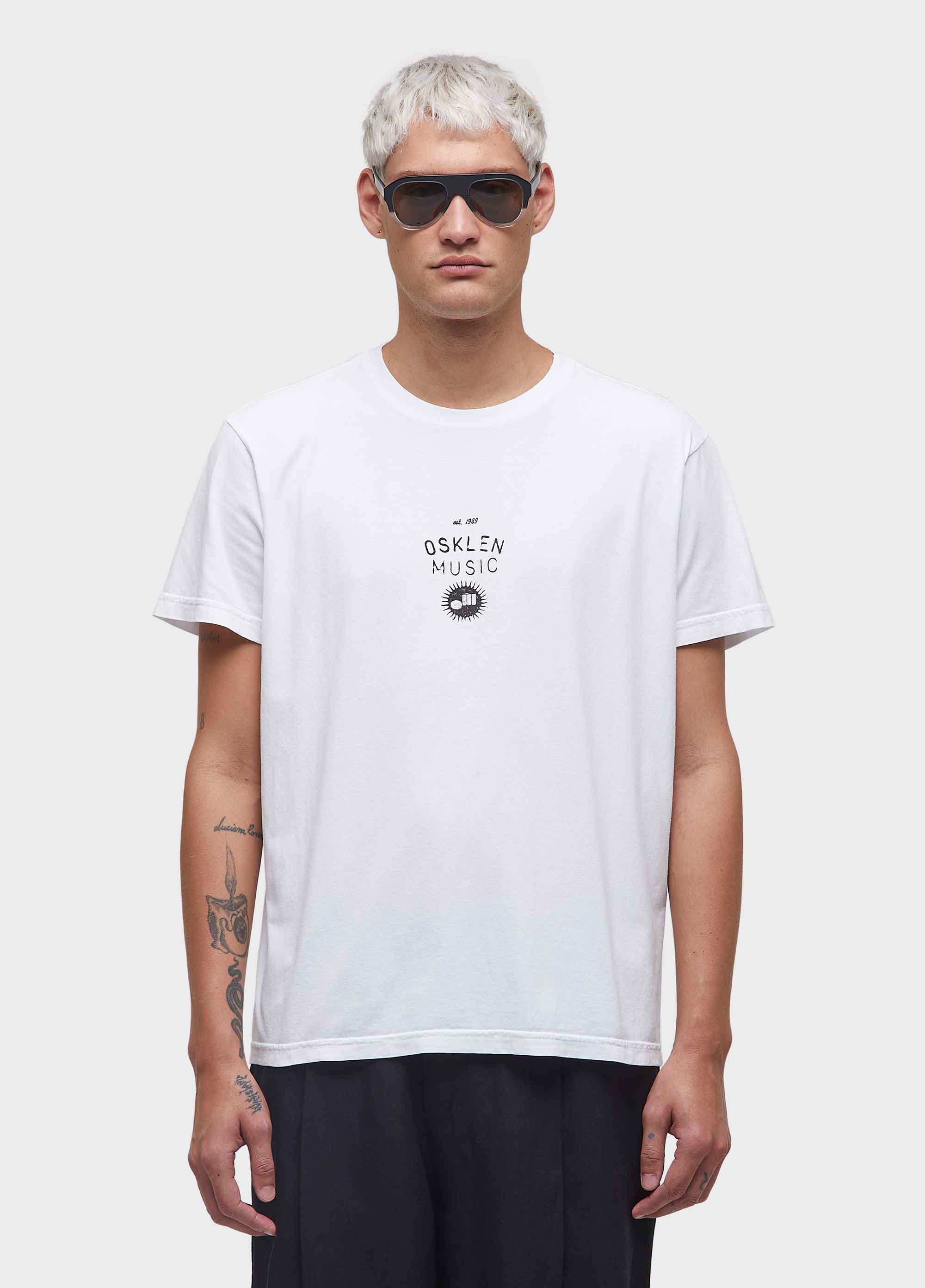 T-shirt stone trace bass
