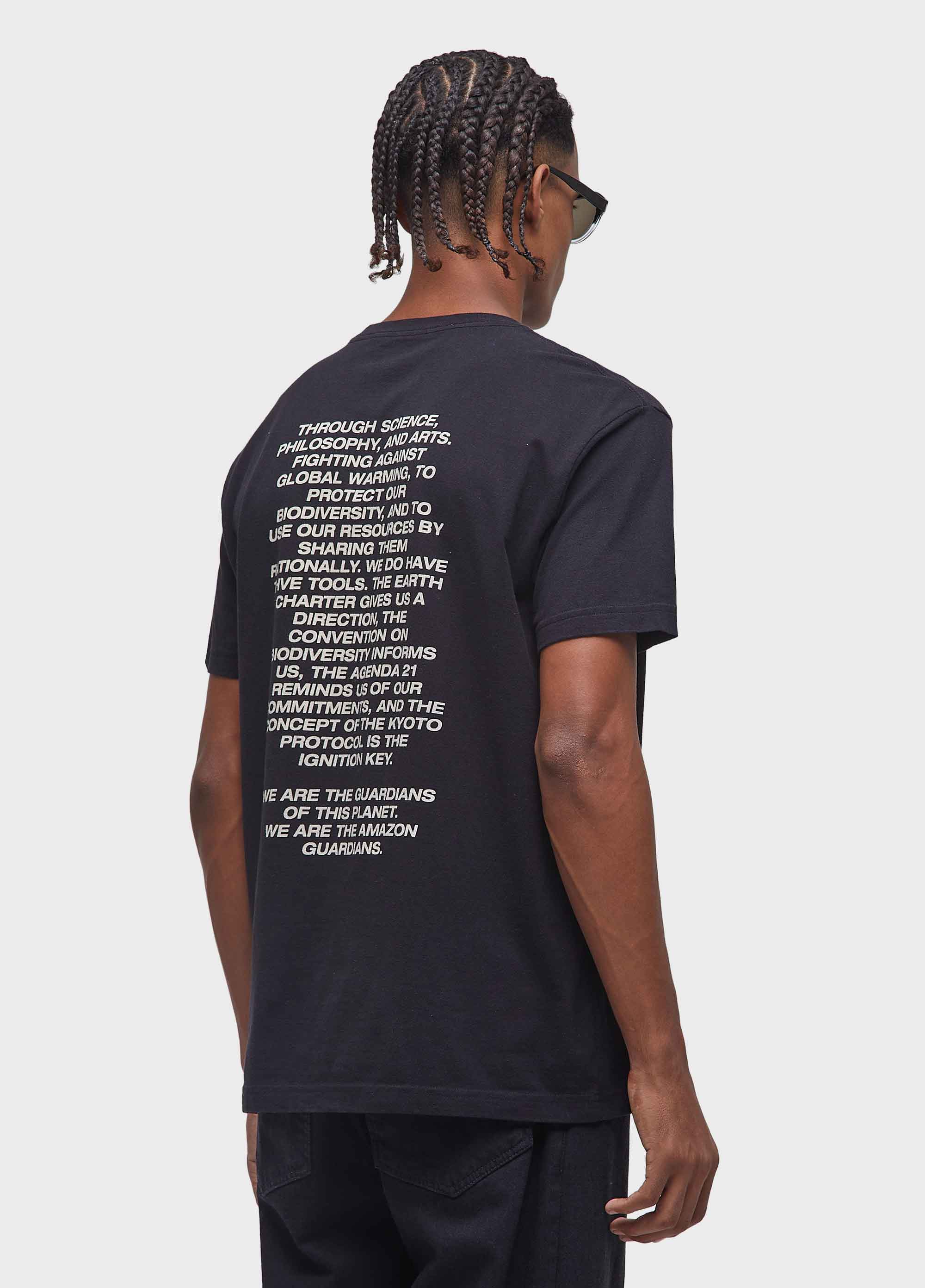 T-shirt vintage act now manifesto