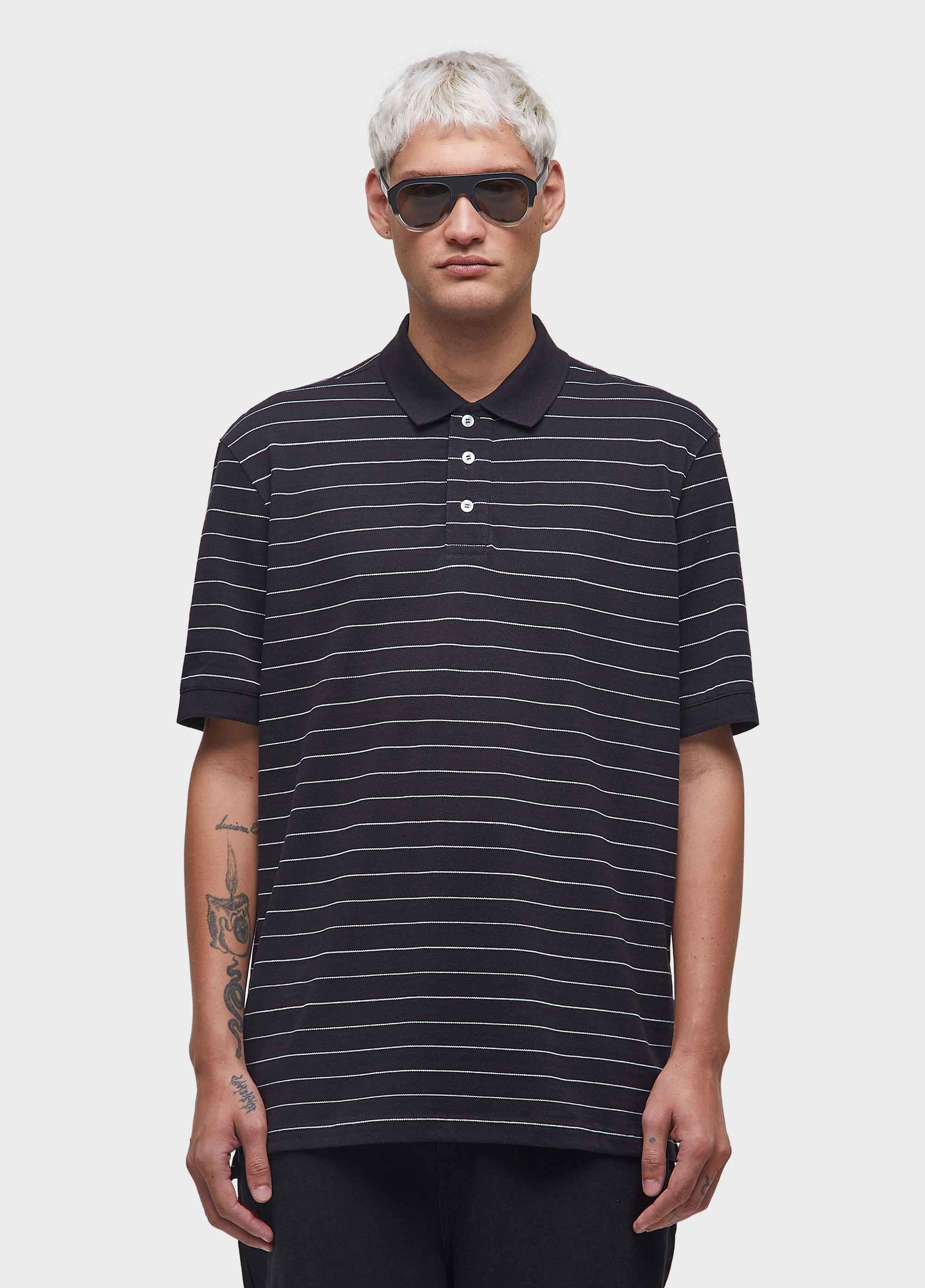Polo stripes over