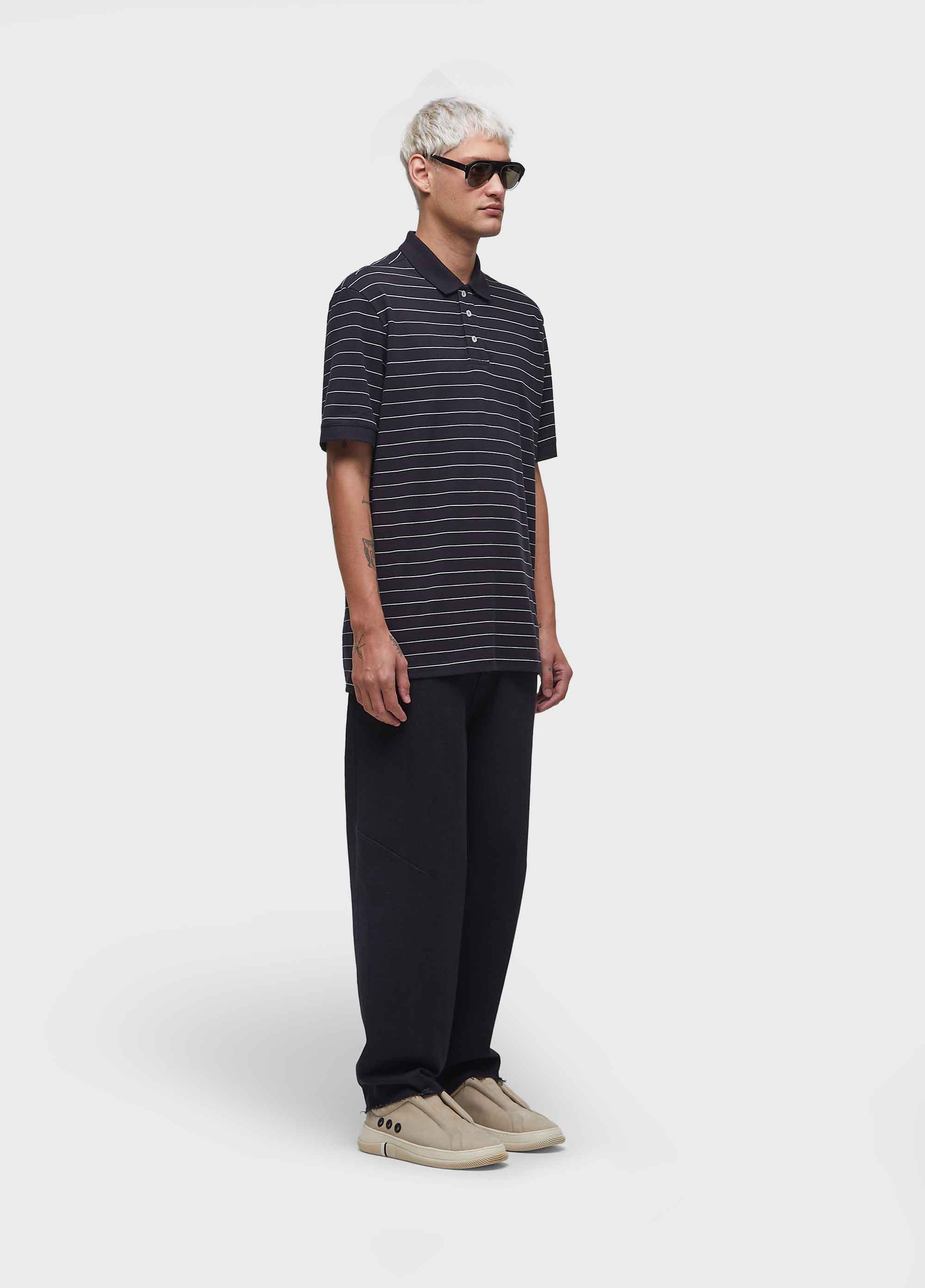 Polo stripes over
