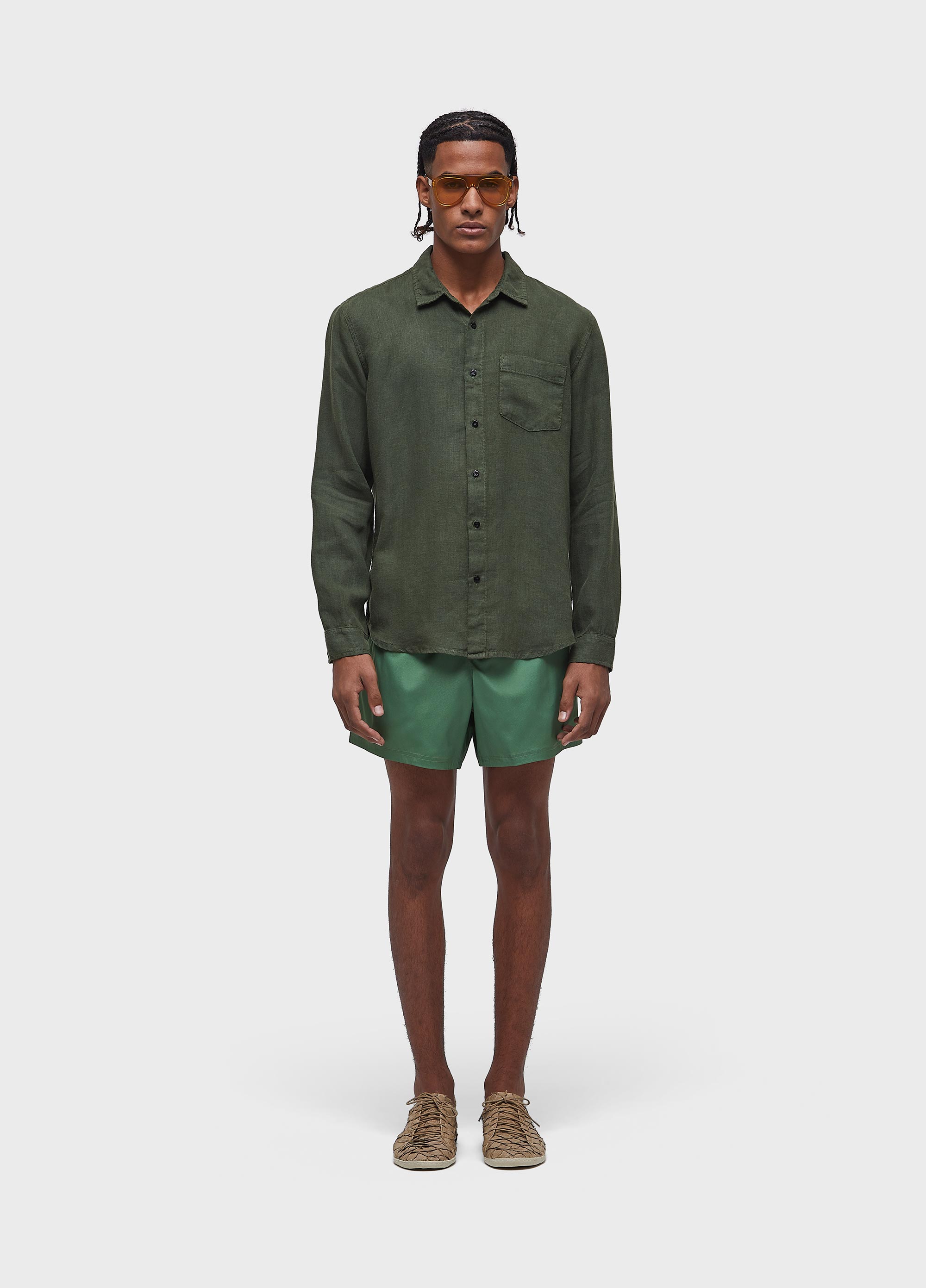 Camisa classic linen