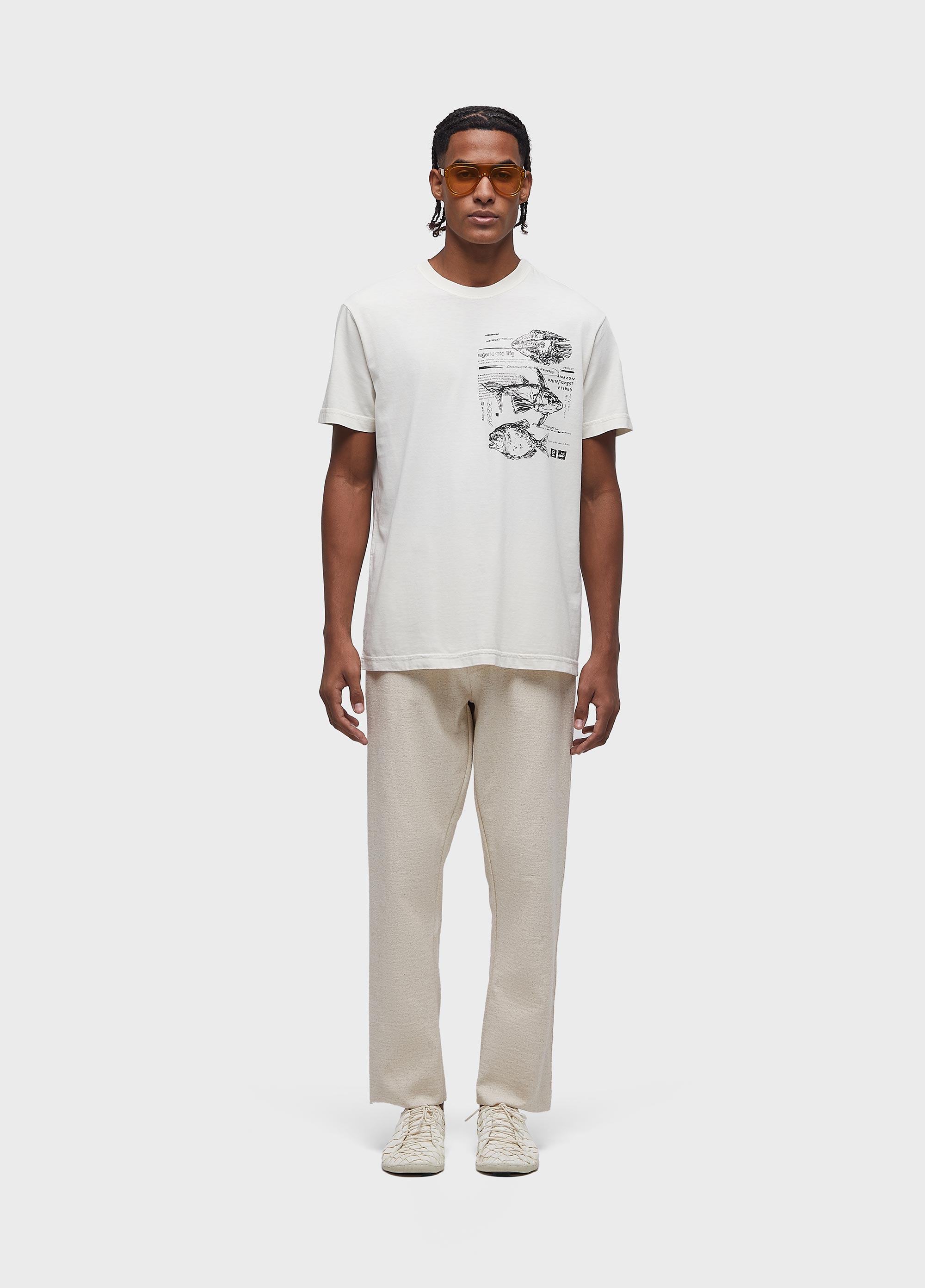 T-shirt stone amazon fishes
