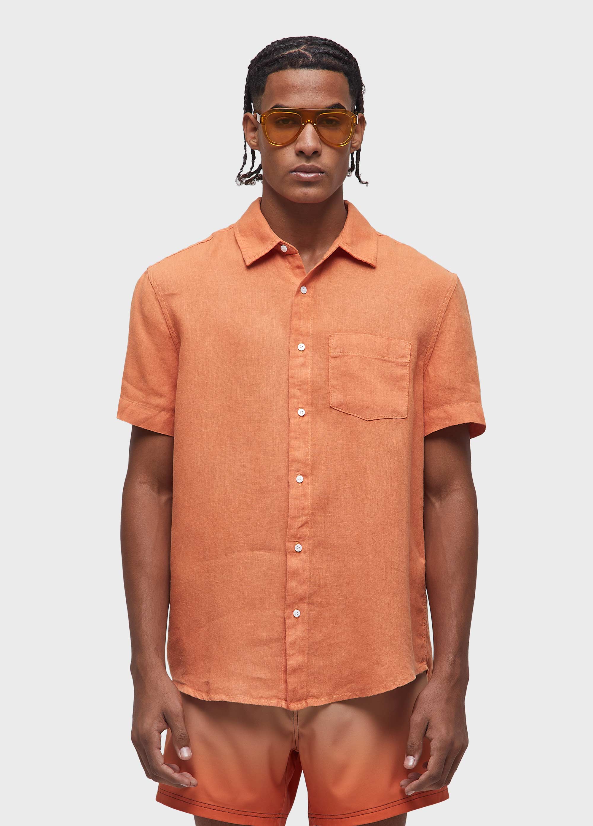 Camisa classic linen