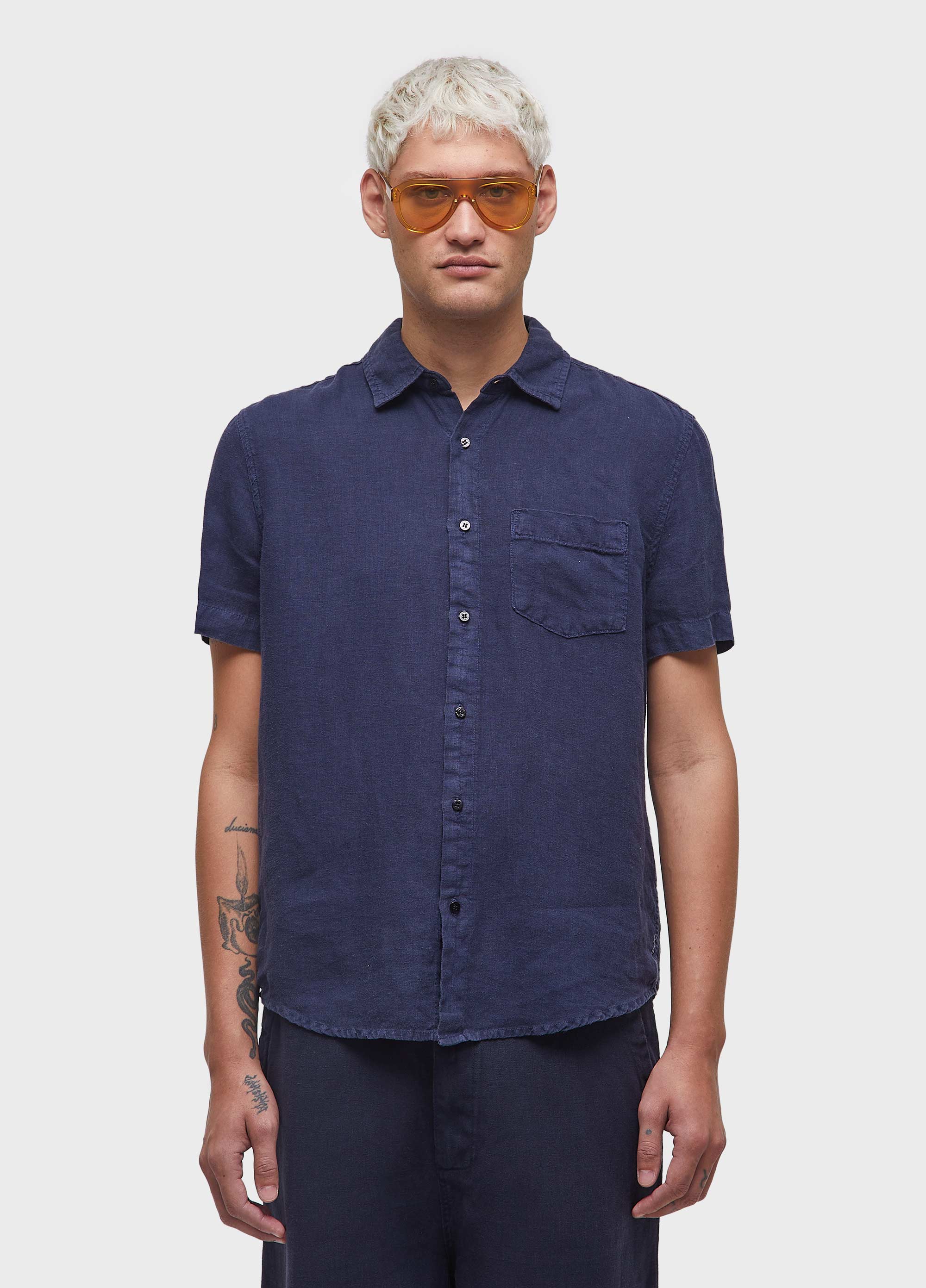 Camisa classic linen