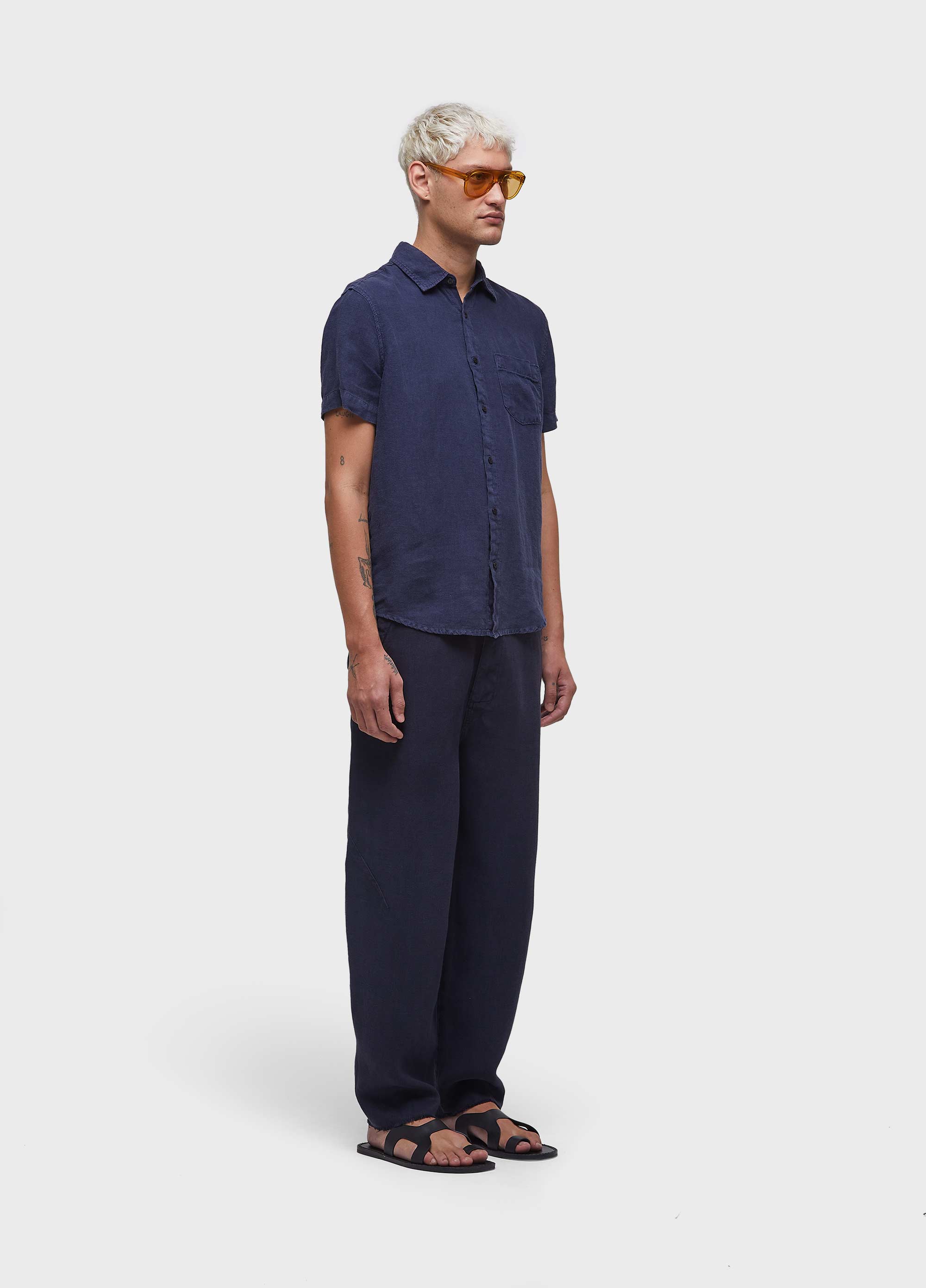 Camisa classic linen