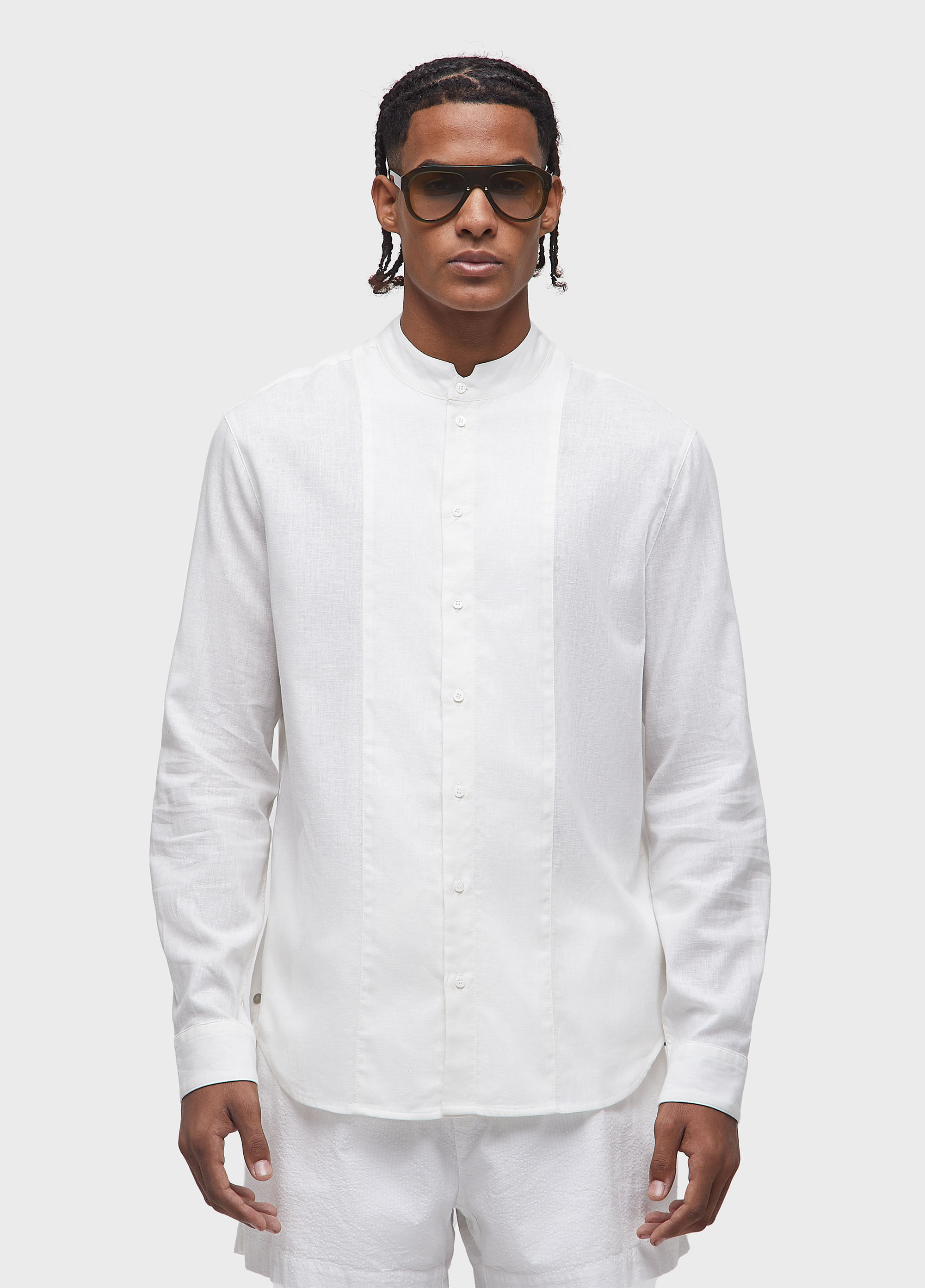 Camisa smoking cotton