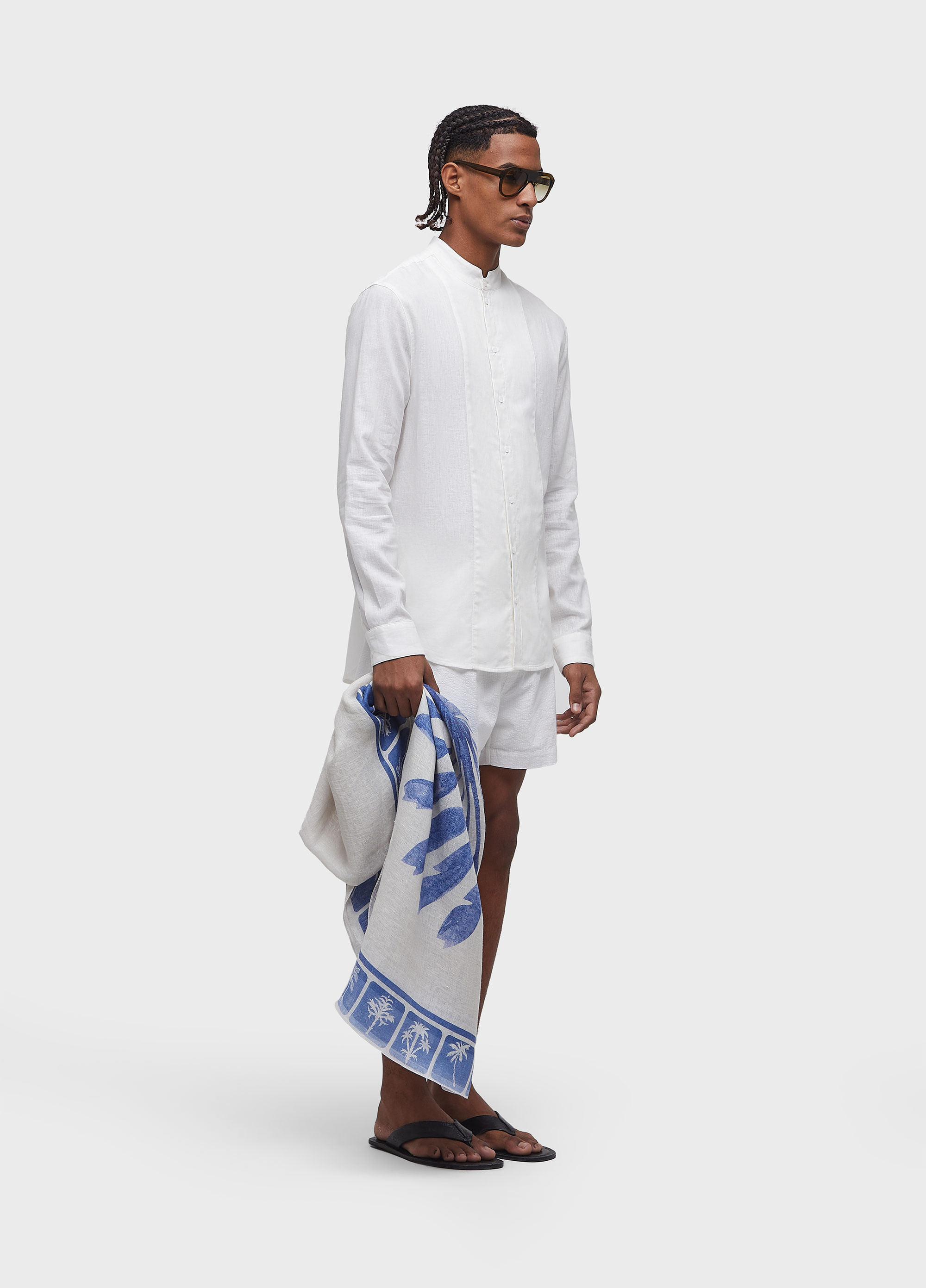Camisa smoking cotton