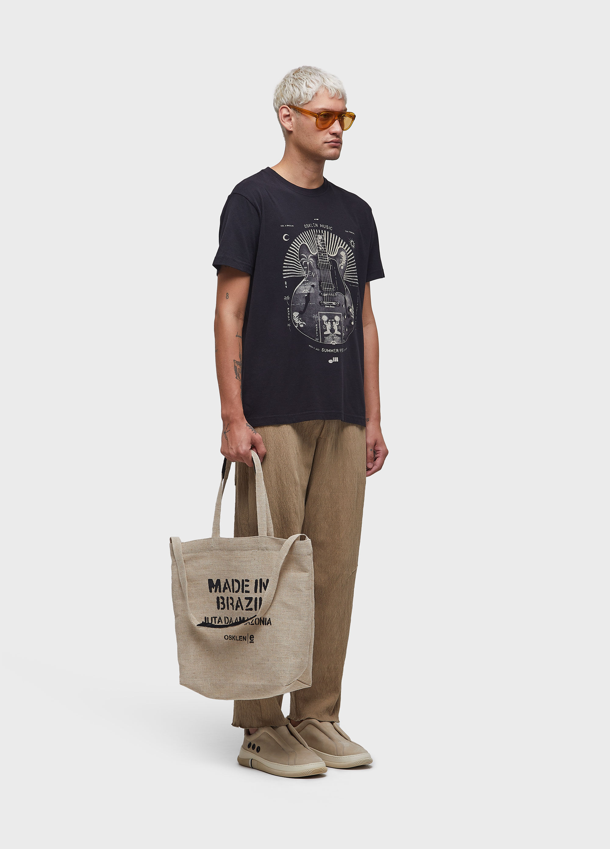 T-shirt vintage 1989 guitar