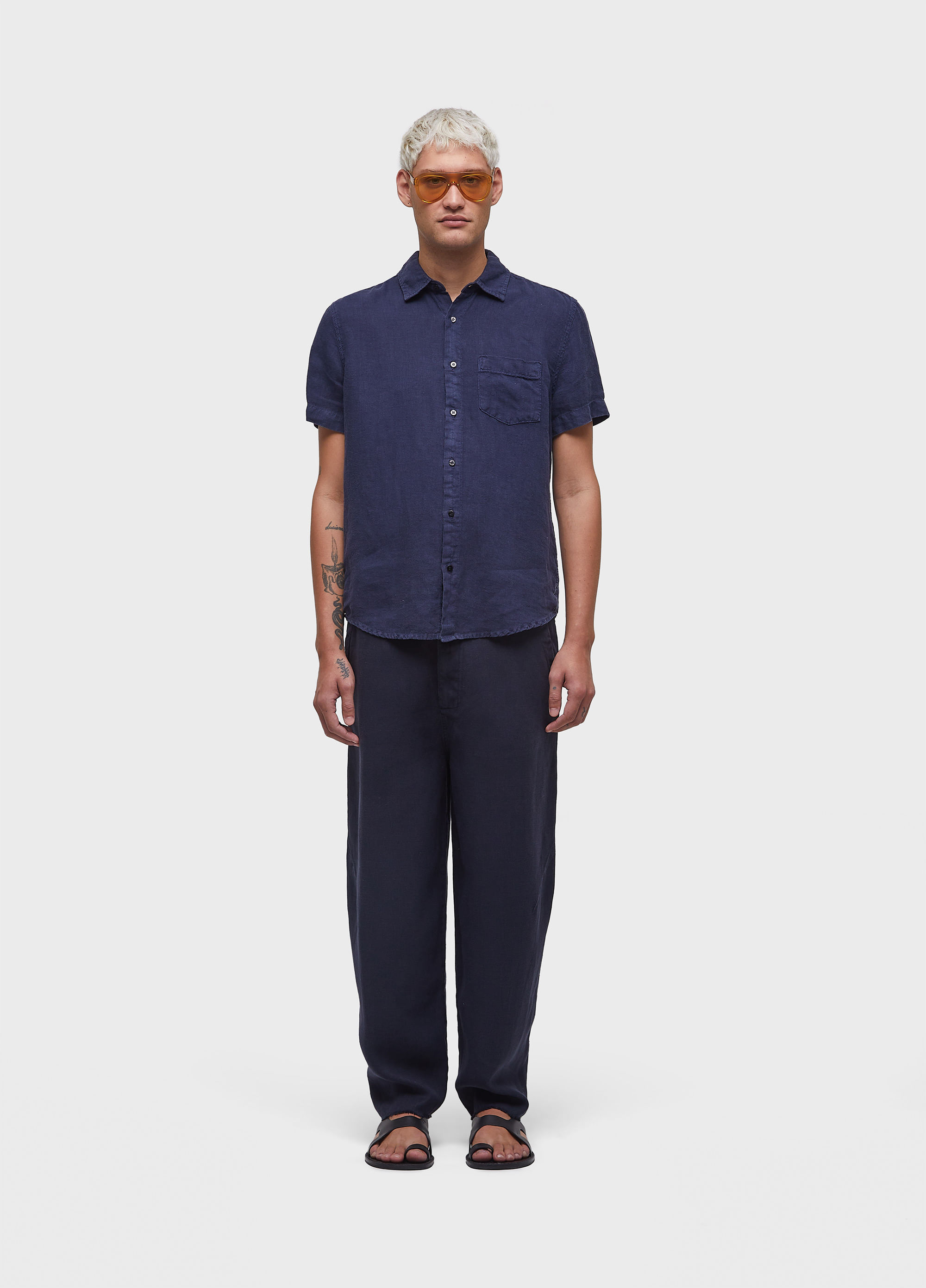 Camisa classic linen