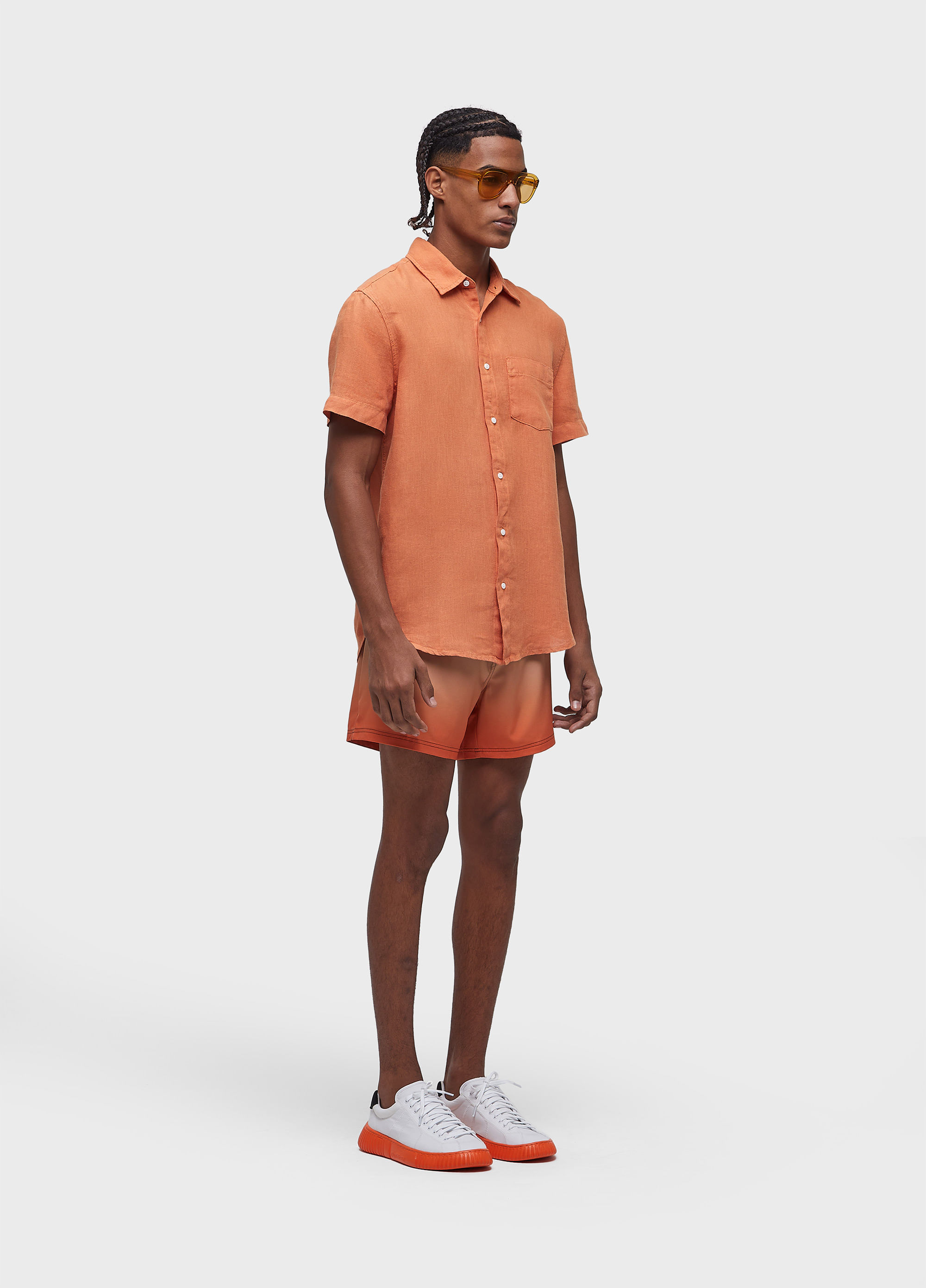 Camisa classic linen